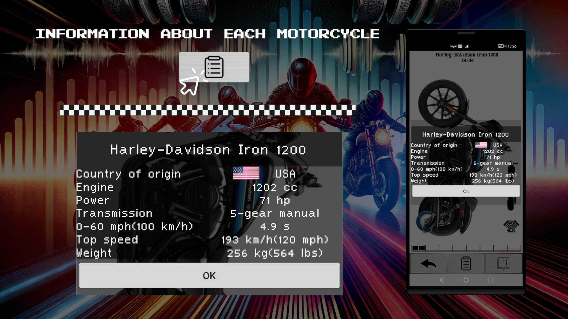 اسکرین شات 5 برنامه Motorcycles - Engines Sounds