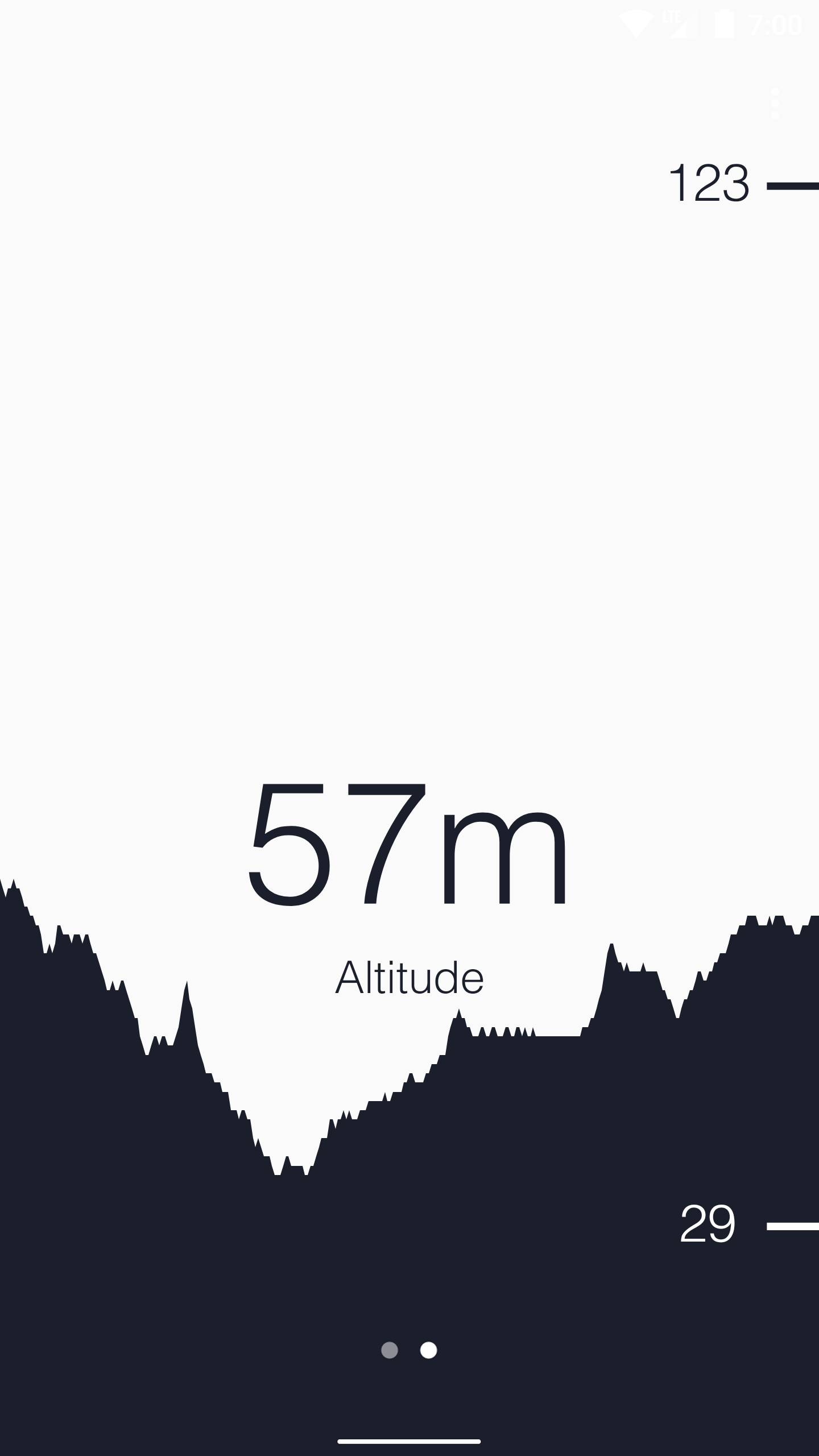 اسکرین شات 3 برنامه Barometer and Altimeter App