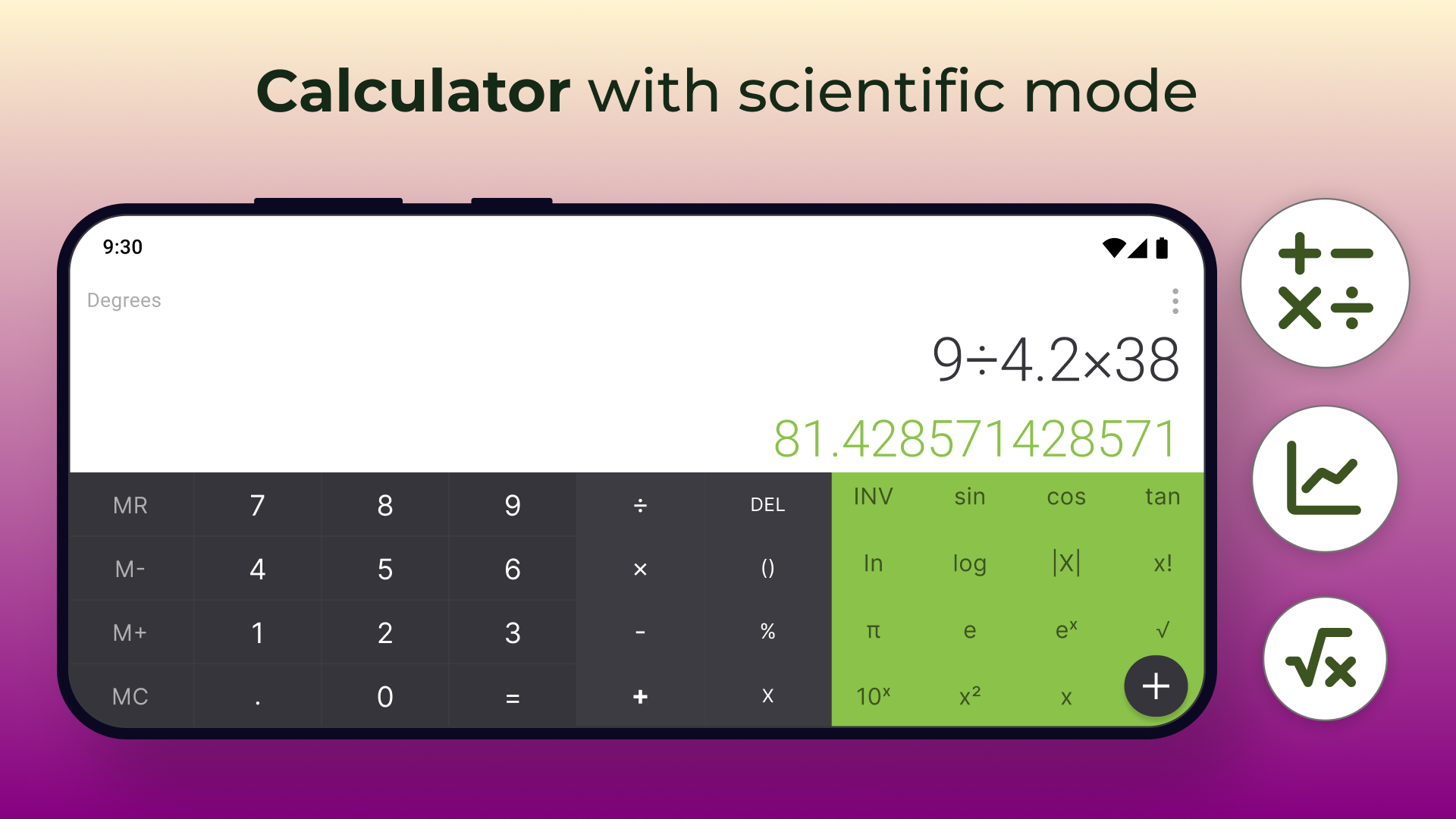 اسکرین شات 7 برنامه Calculator