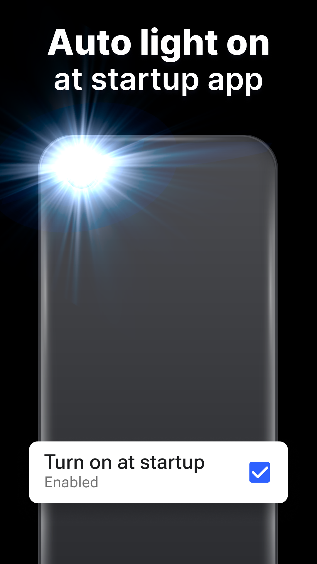 اسکرین شات 4 برنامه Flashlight - LED Flash App