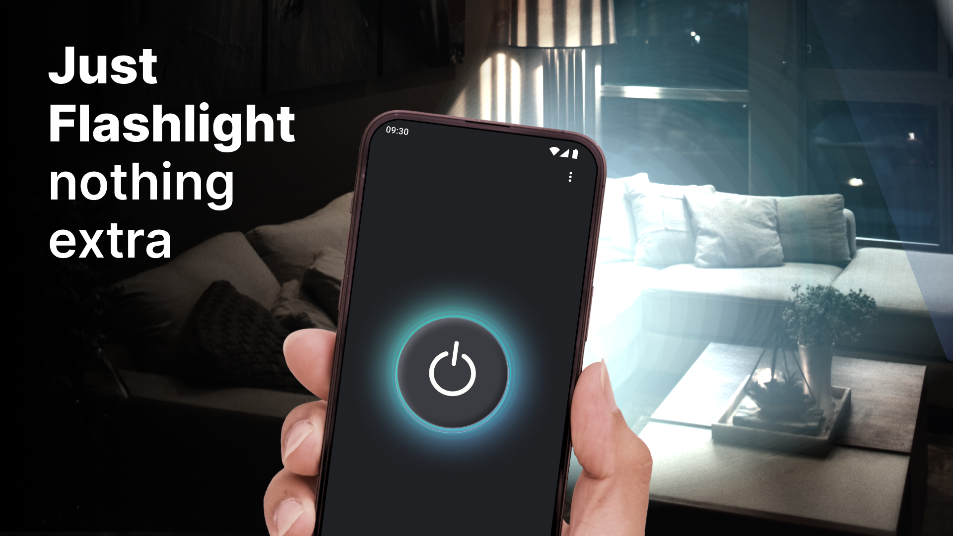 اسکرین شات 1 برنامه Flashlight - LED Flash App