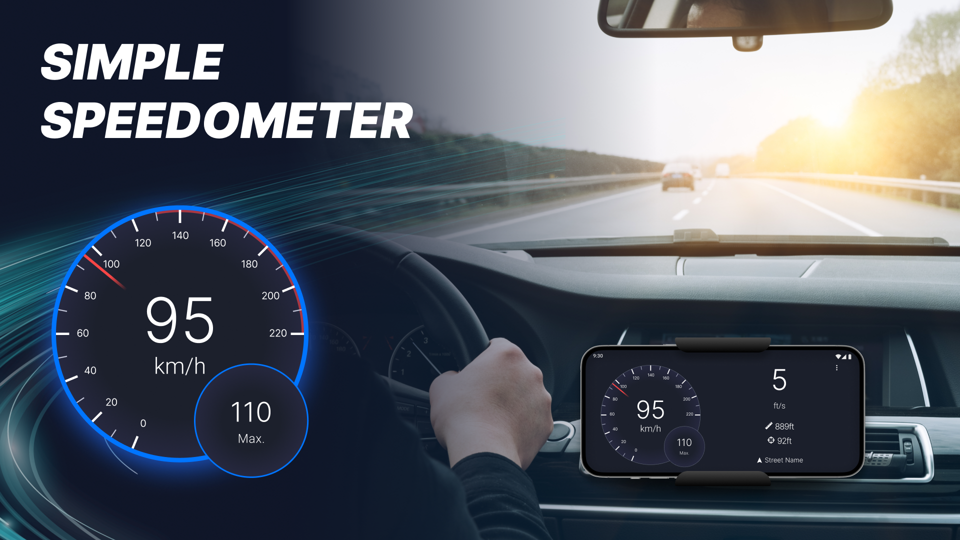 اسکرین شات 7 برنامه GPS Speedometer: Speed Tracker