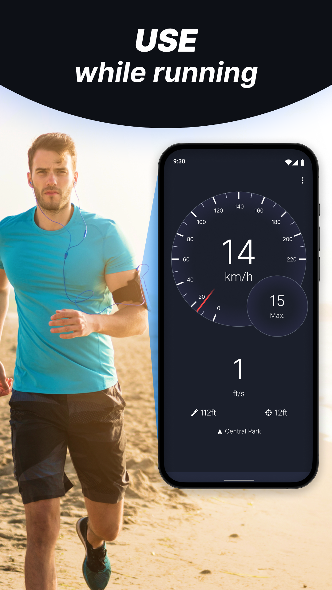 اسکرین شات 5 برنامه GPS Speedometer: Speed Tracker