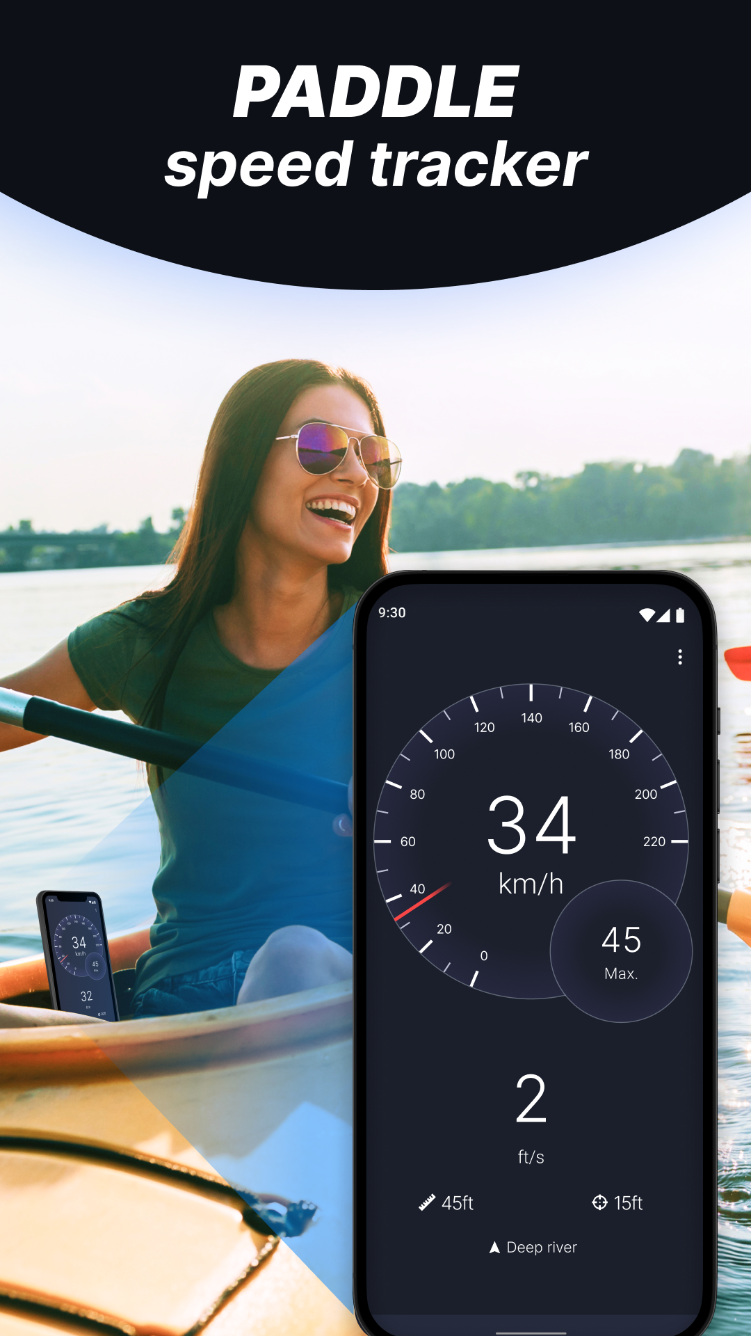 اسکرین شات 4 برنامه GPS Speedometer: Speed Tracker