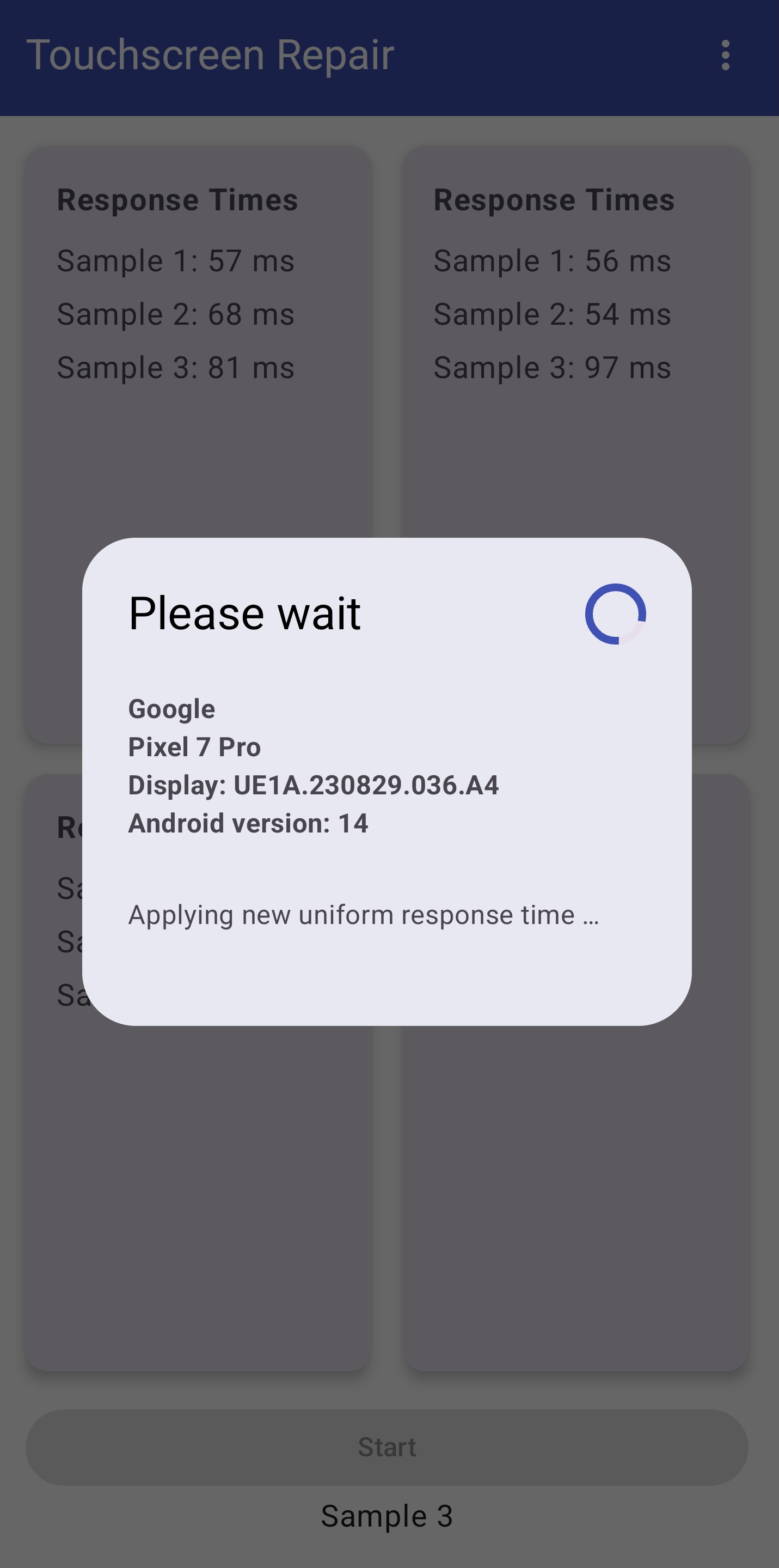 اسکرین شات 7 برنامه Touchscreen test and repair