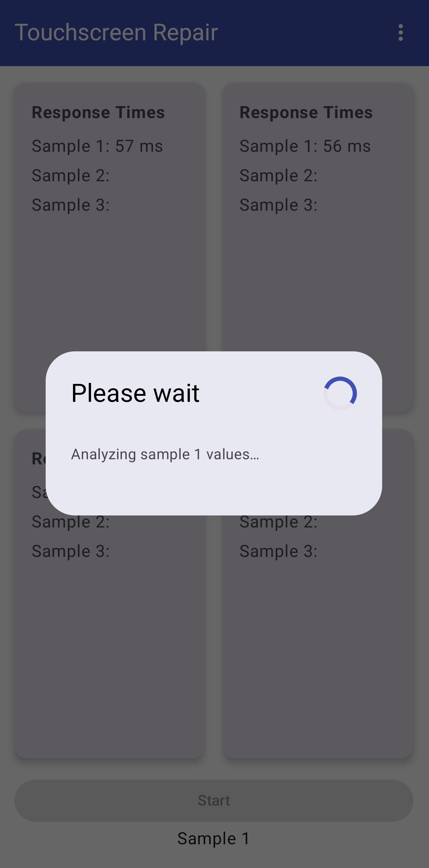 اسکرین شات 4 برنامه Touchscreen test and repair