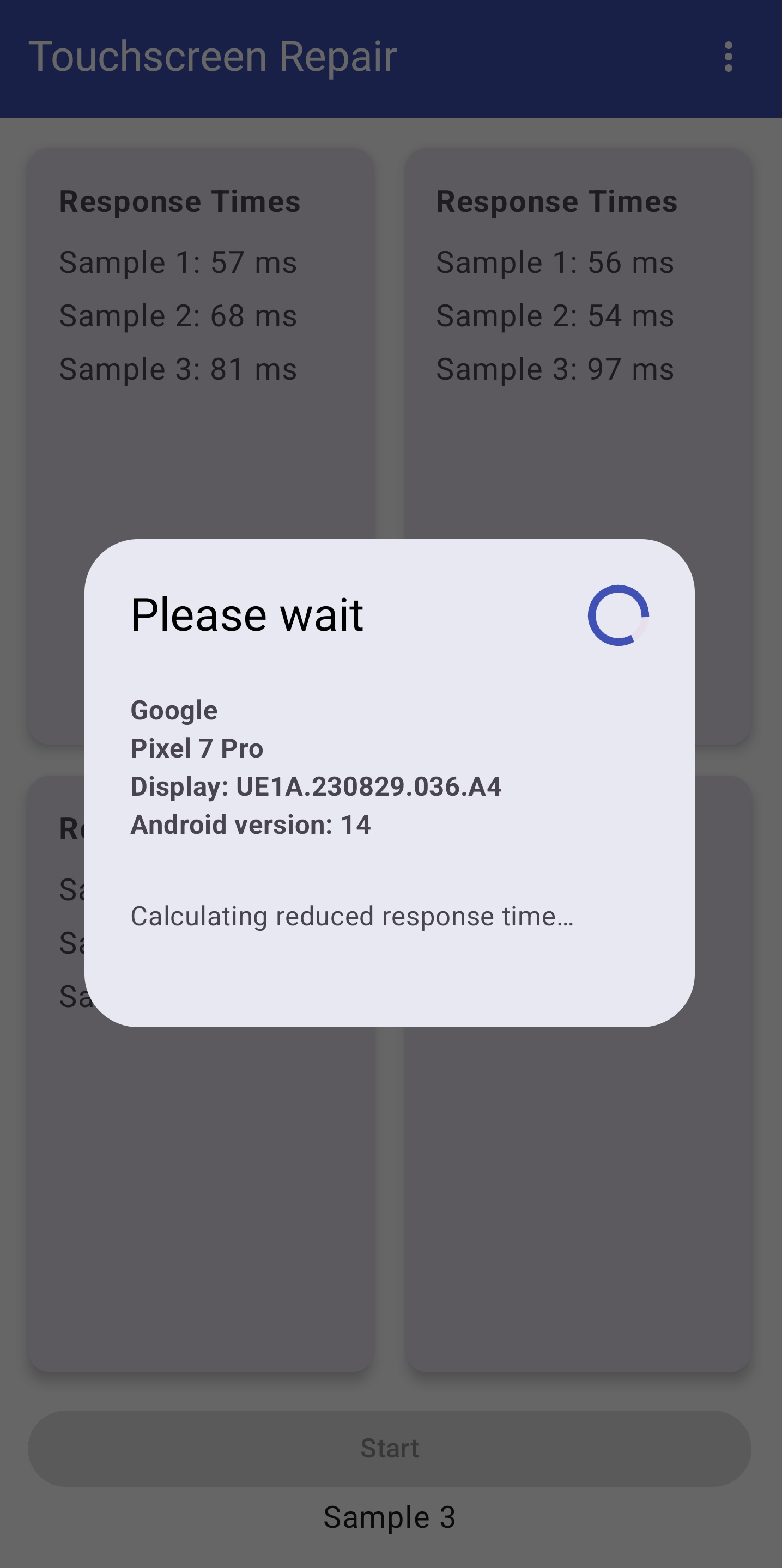 اسکرین شات 6 برنامه Touchscreen test and repair