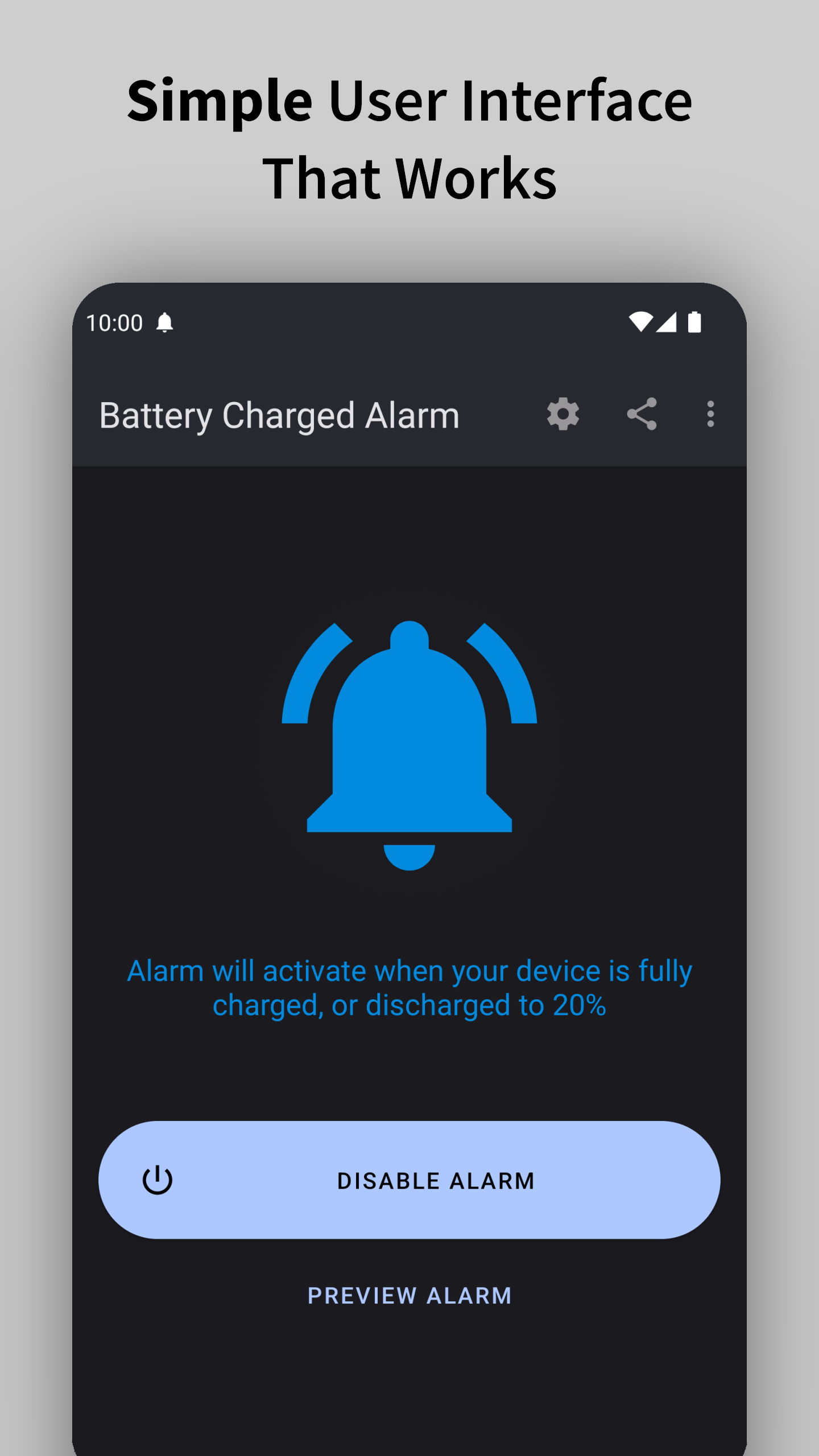 اسکرین شات 8 برنامه Full Battery Charge Alarm