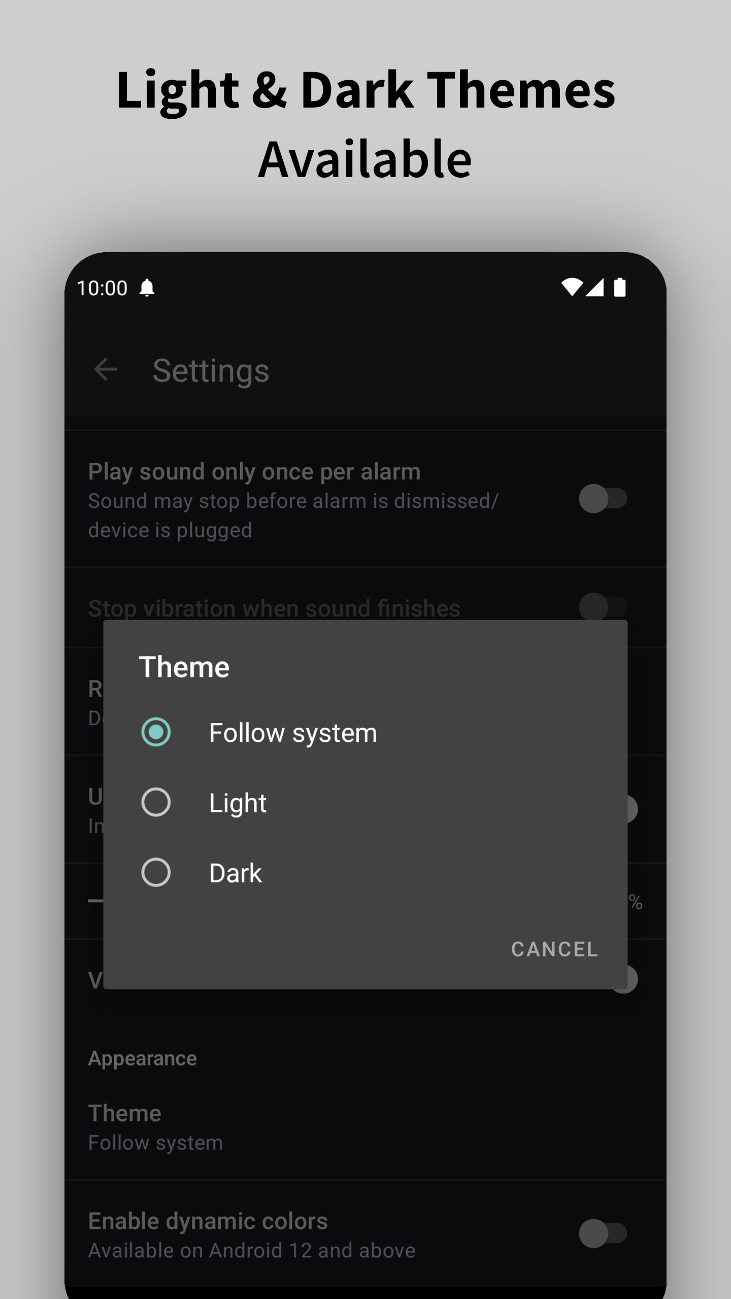اسکرین شات 7 برنامه Full Battery Charge Alarm