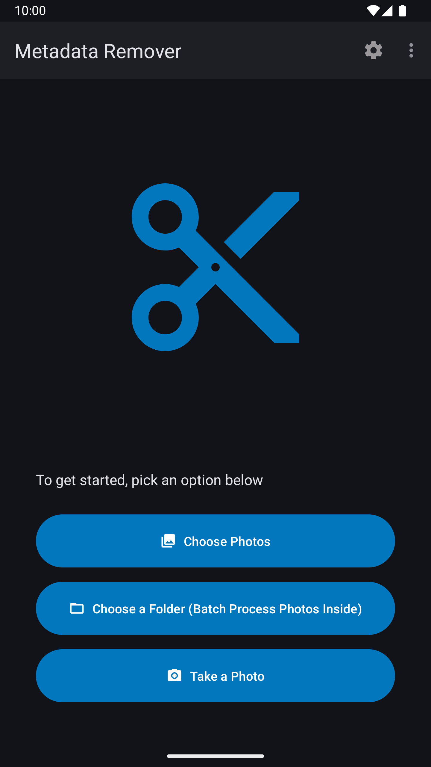 اسکرین شات 7 برنامه Photo Metadata Remover