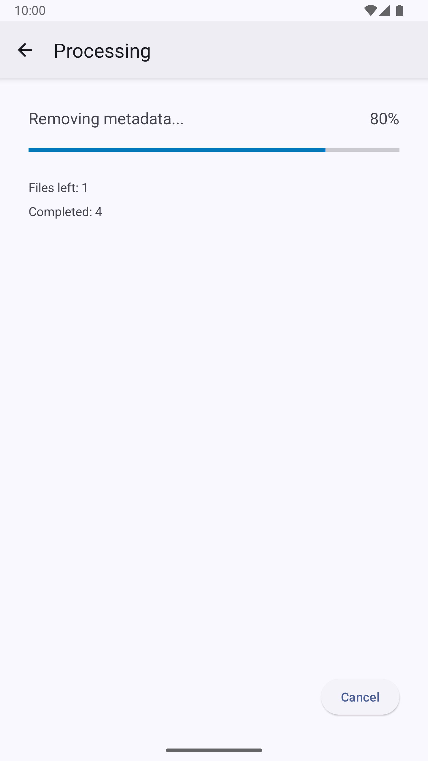 اسکرین شات 3 برنامه Photo Metadata Remover