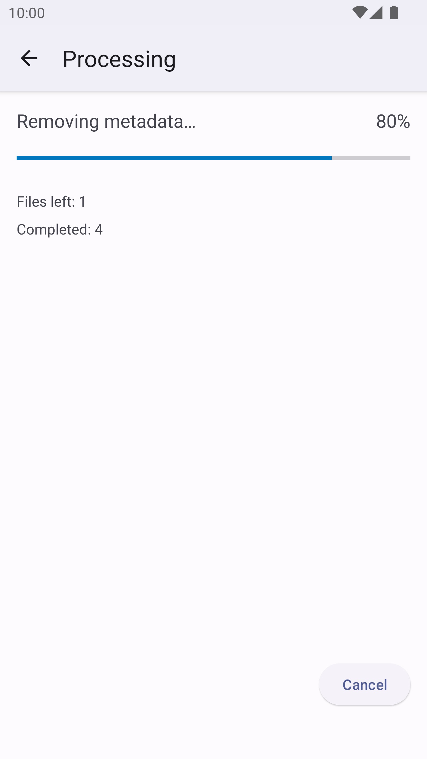 اسکرین شات 3 برنامه Photo Metadata Remover