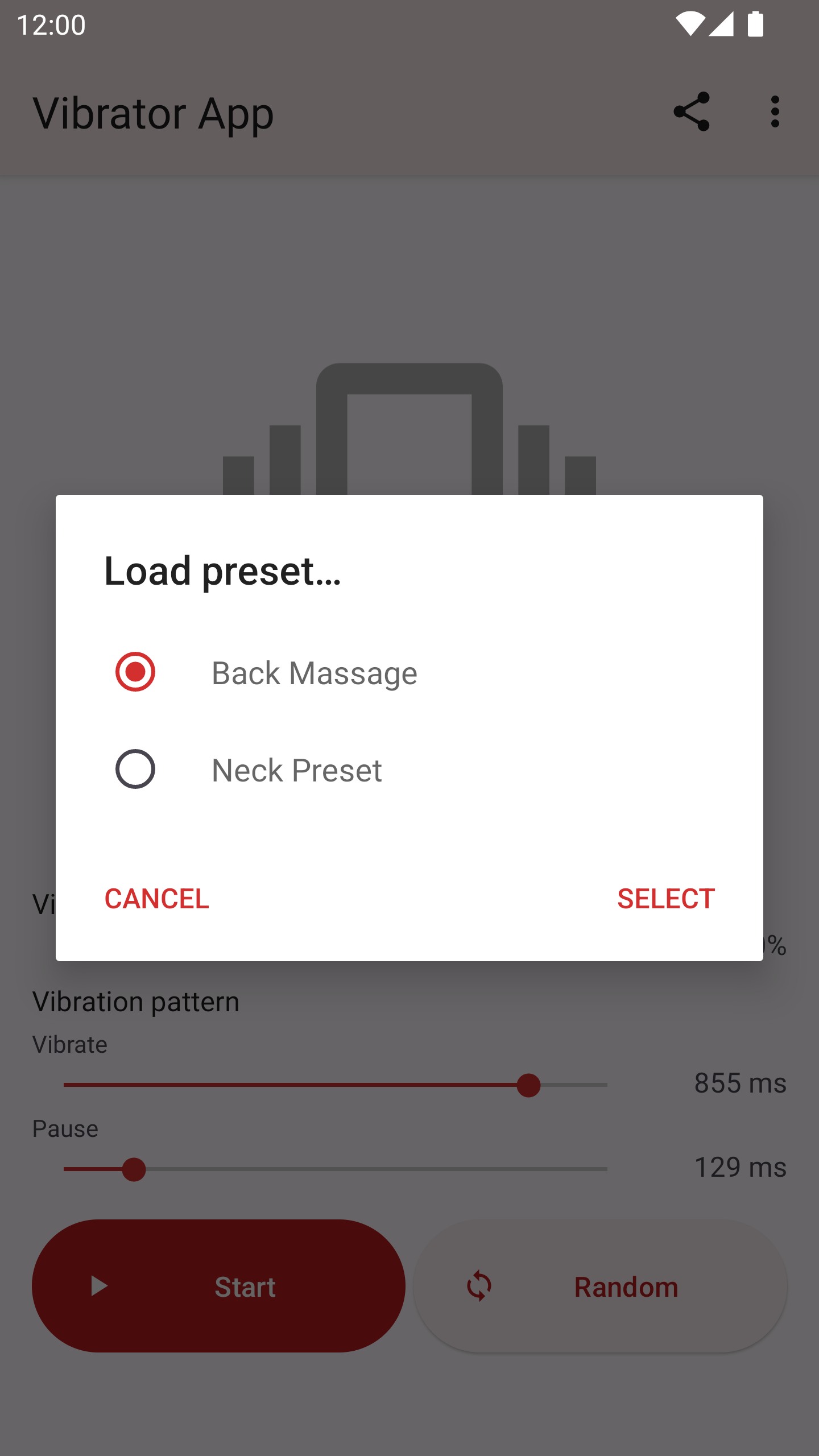 اسکرین شات 6 برنامه Vibrator App