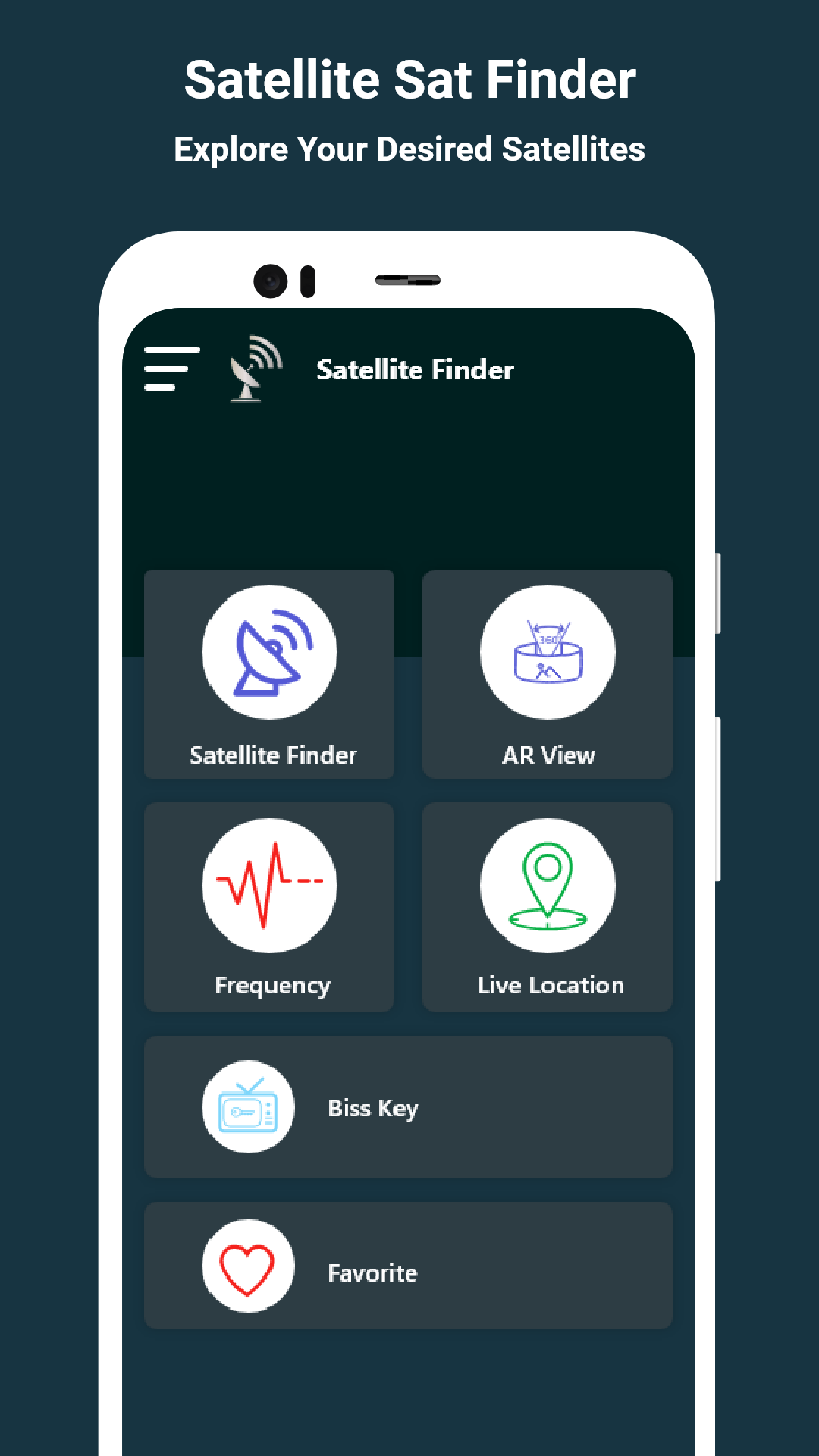 اسکرین شات 2 برنامه Satellite Sat Finder & Compass