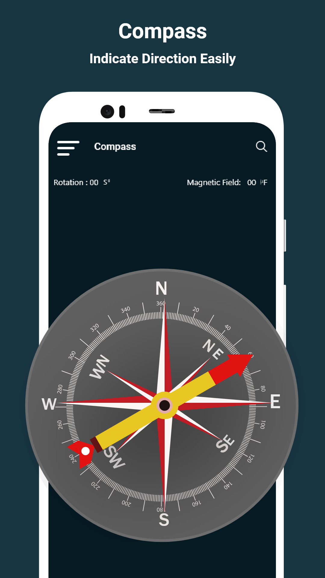 اسکرین شات 4 برنامه Satellite Sat Finder & Compass