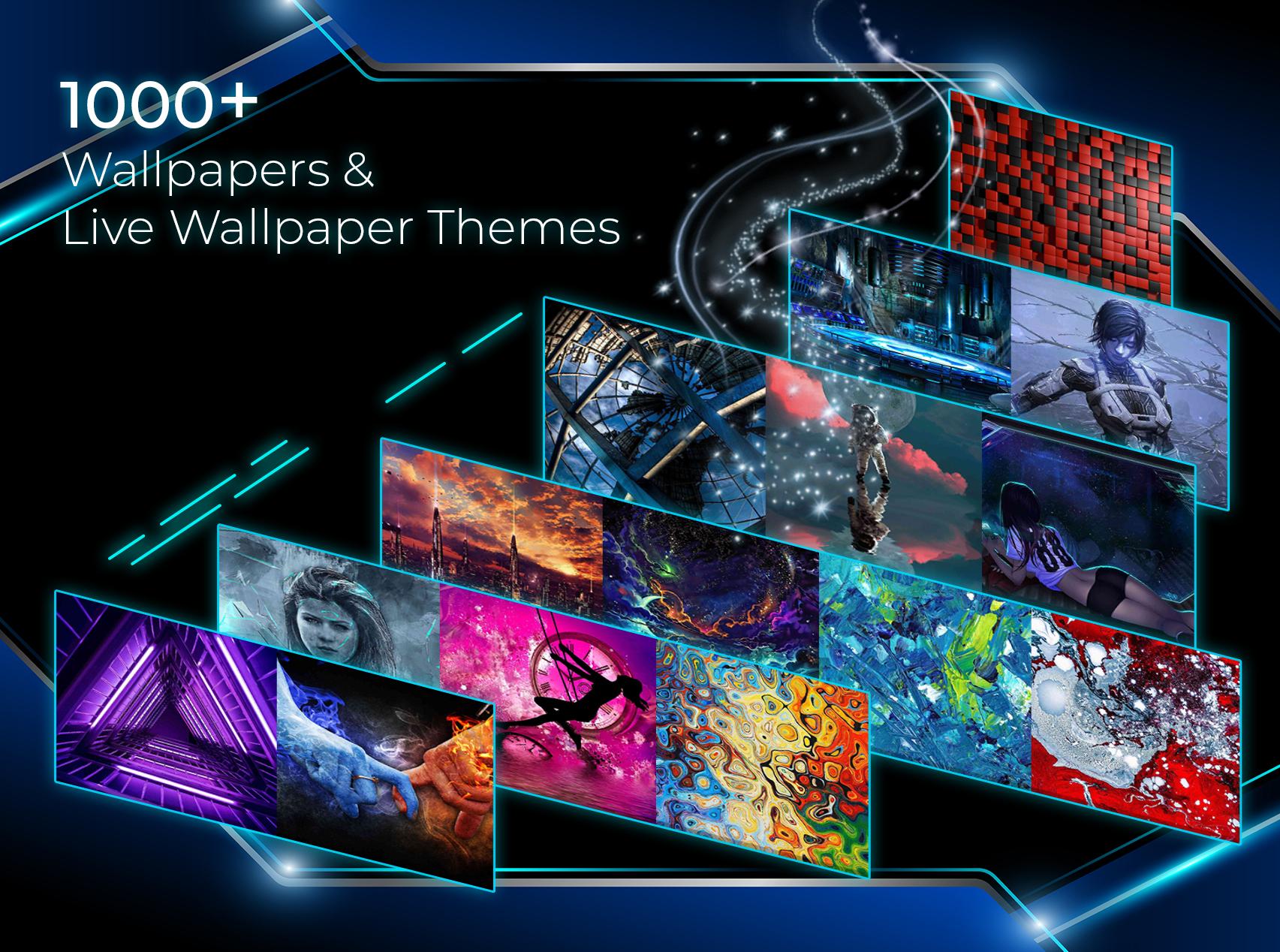 اسکرین شات 4 برنامه ARC Launcher® 2024 & 4D Themes