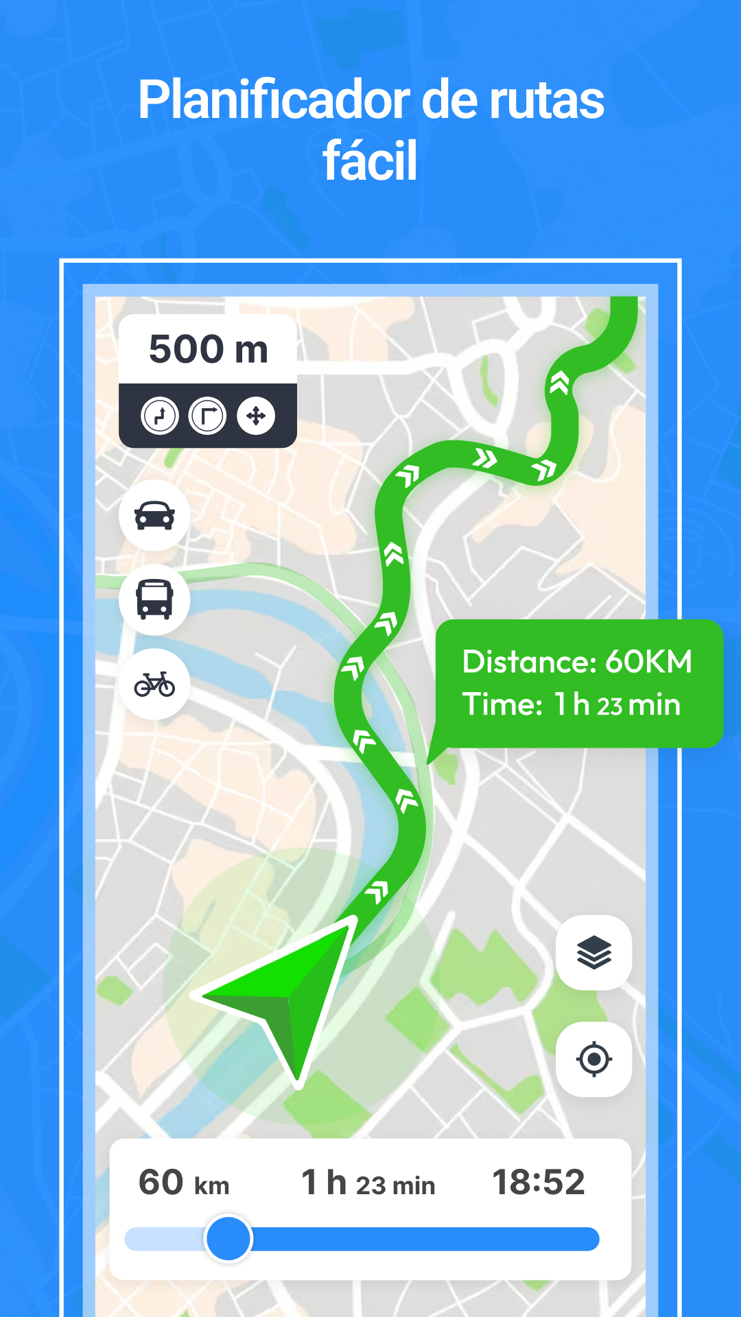 اسکرین شات 2 برنامه GPS Maps & Driving Directions