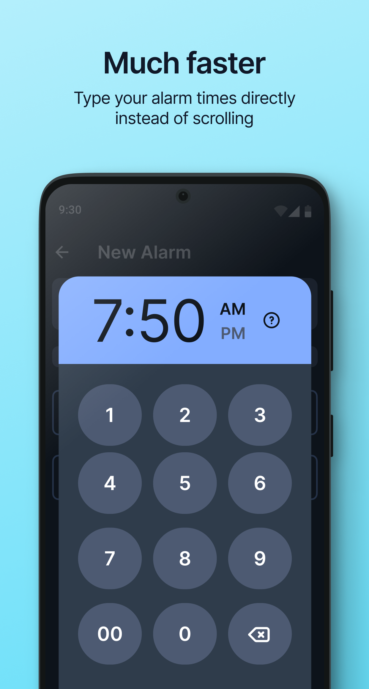 اسکرین شات 1 برنامه Simple Alarm Clock