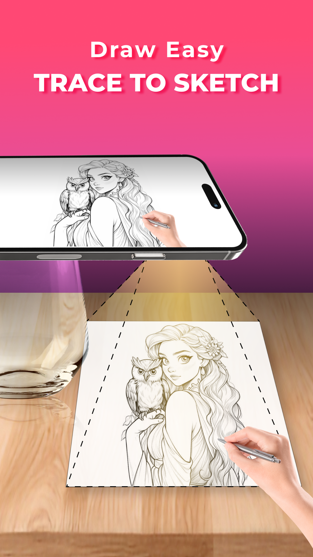 اسکرین شات 1 برنامه AR Drawing: Sketch & Paint Art