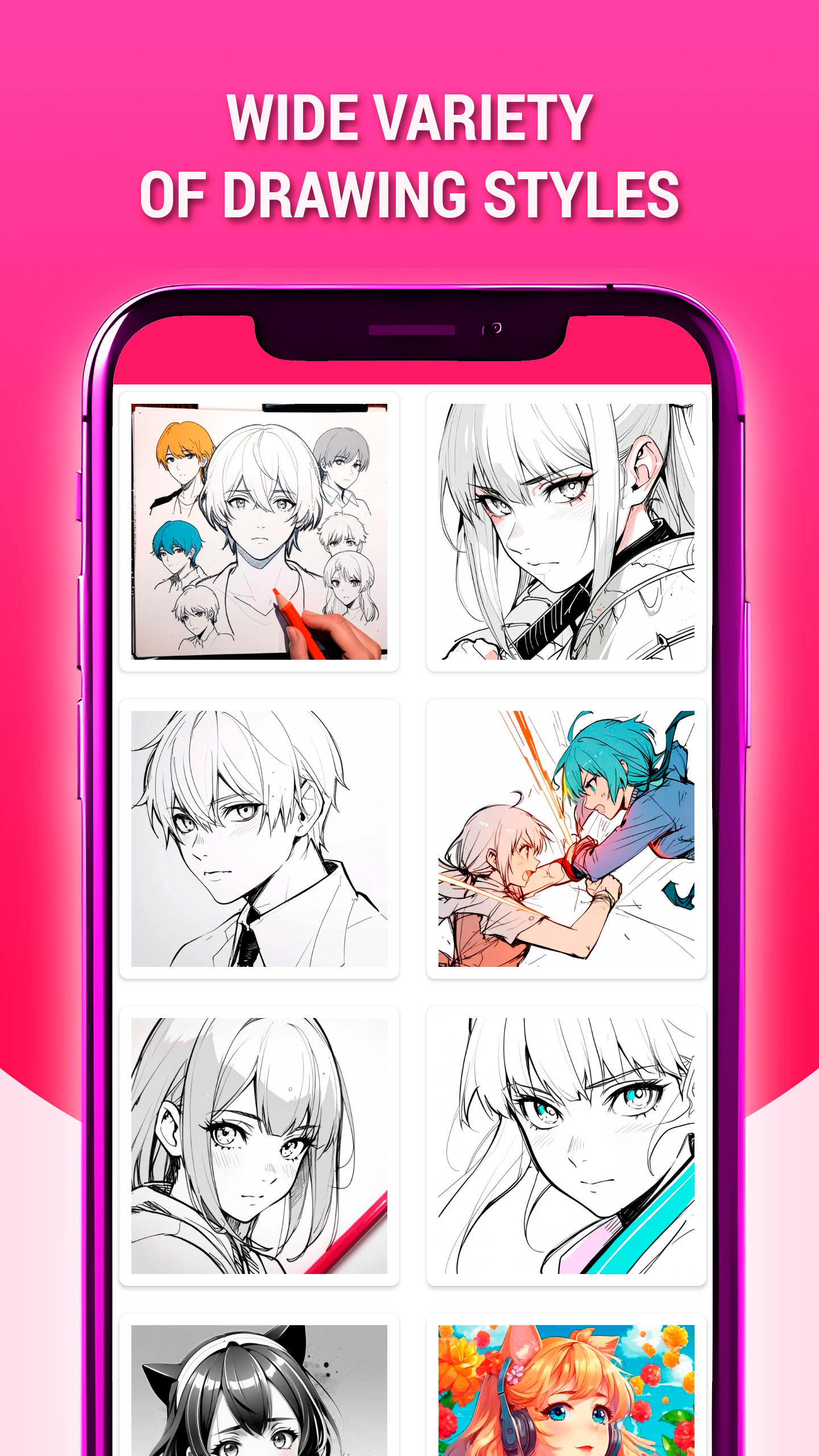 اسکرین شات 4 برنامه AR Drawing: Sketch Paint