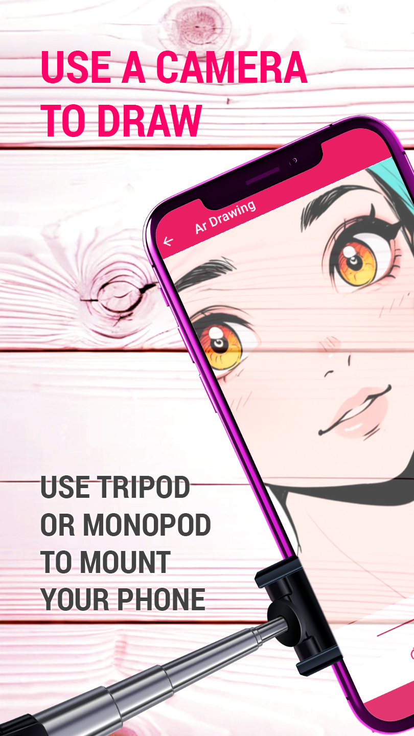 اسکرین شات 1 برنامه AR Drawing: Sketch Paint