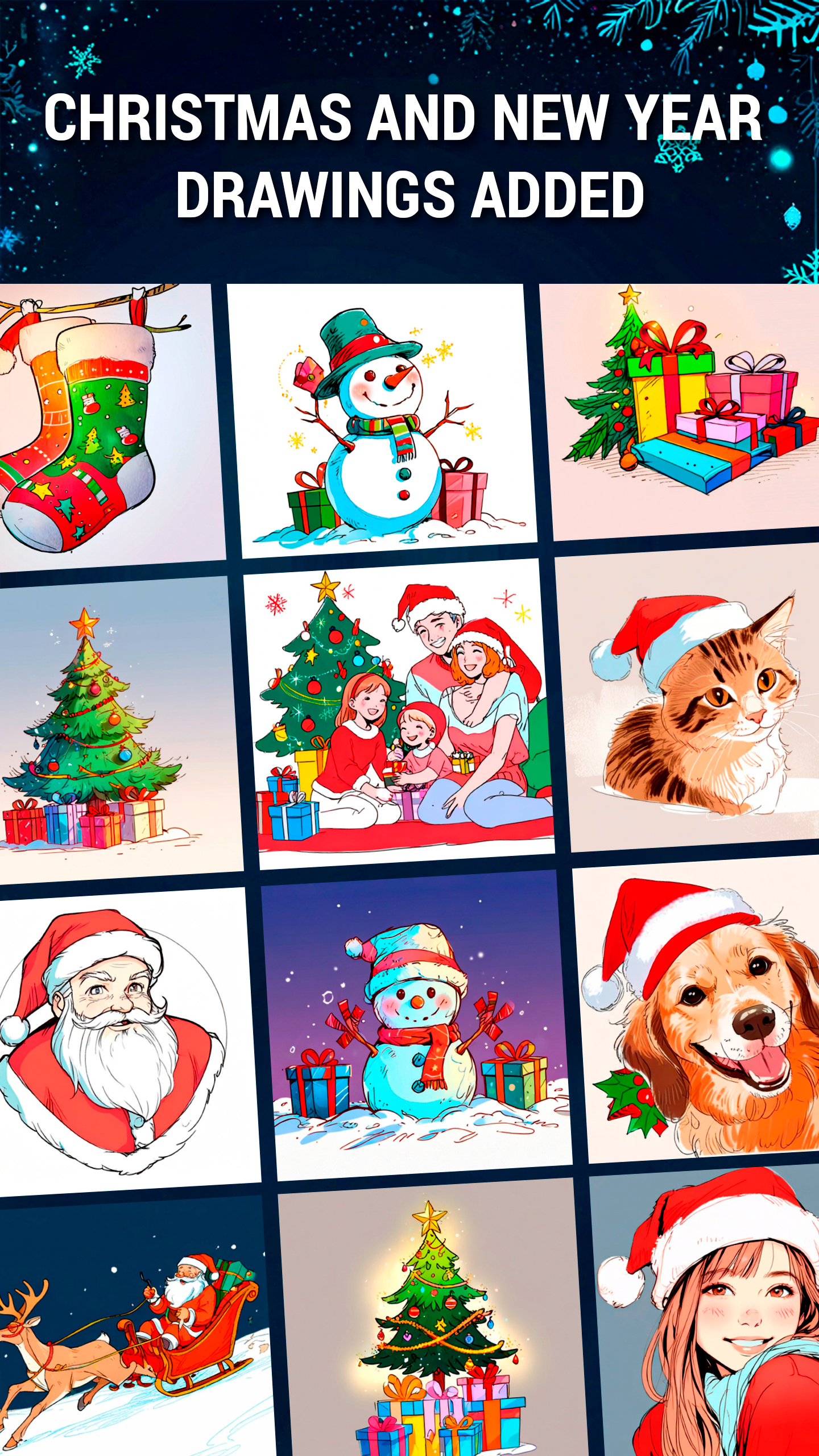 اسکرین شات 3 برنامه AR Drawing: Sketch Paint