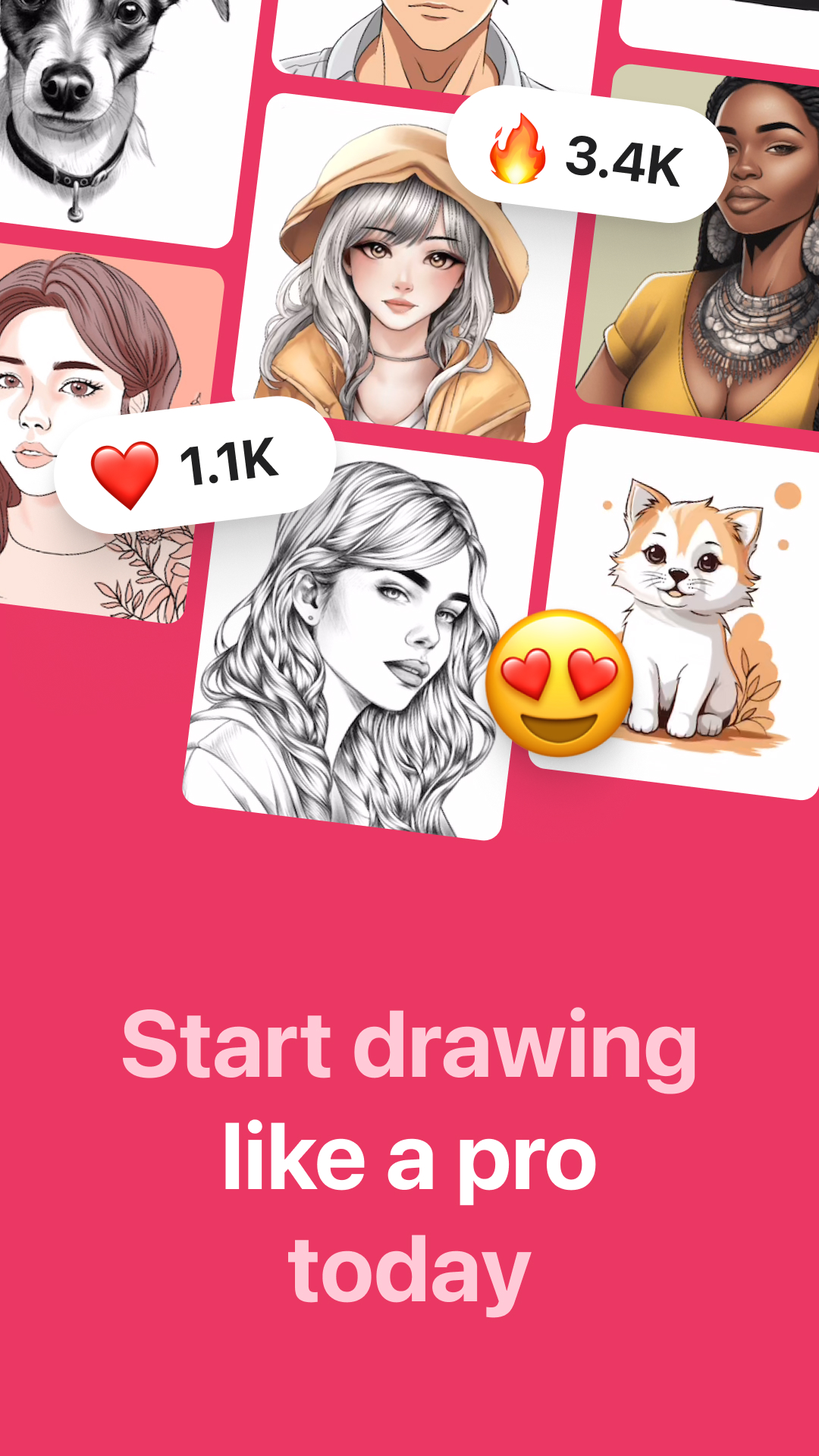 اسکرین شات 1 برنامه AR Drawing: Sketch & Paint