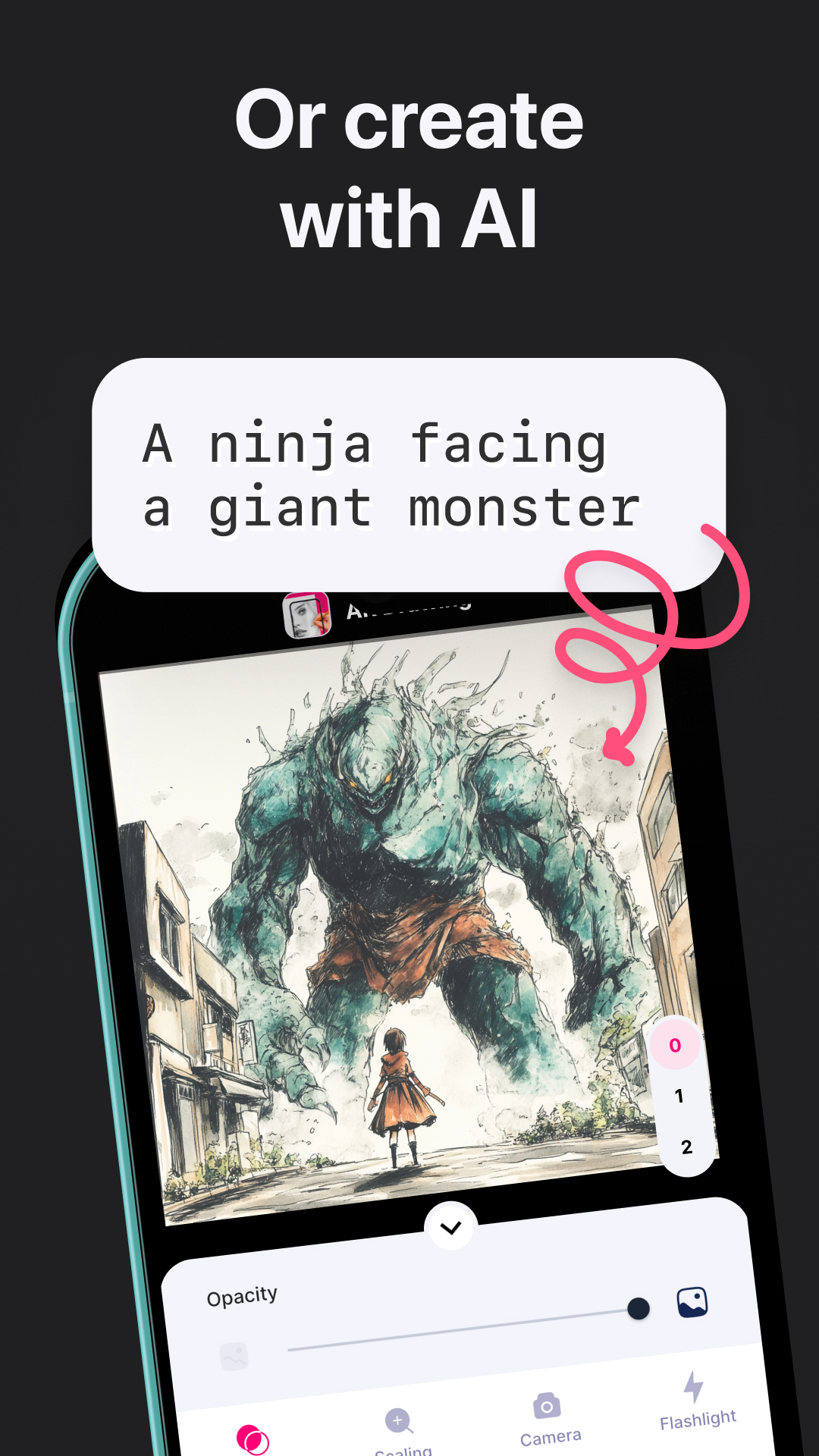 اسکرین شات 5 برنامه AR Drawing: Sketch & Paint