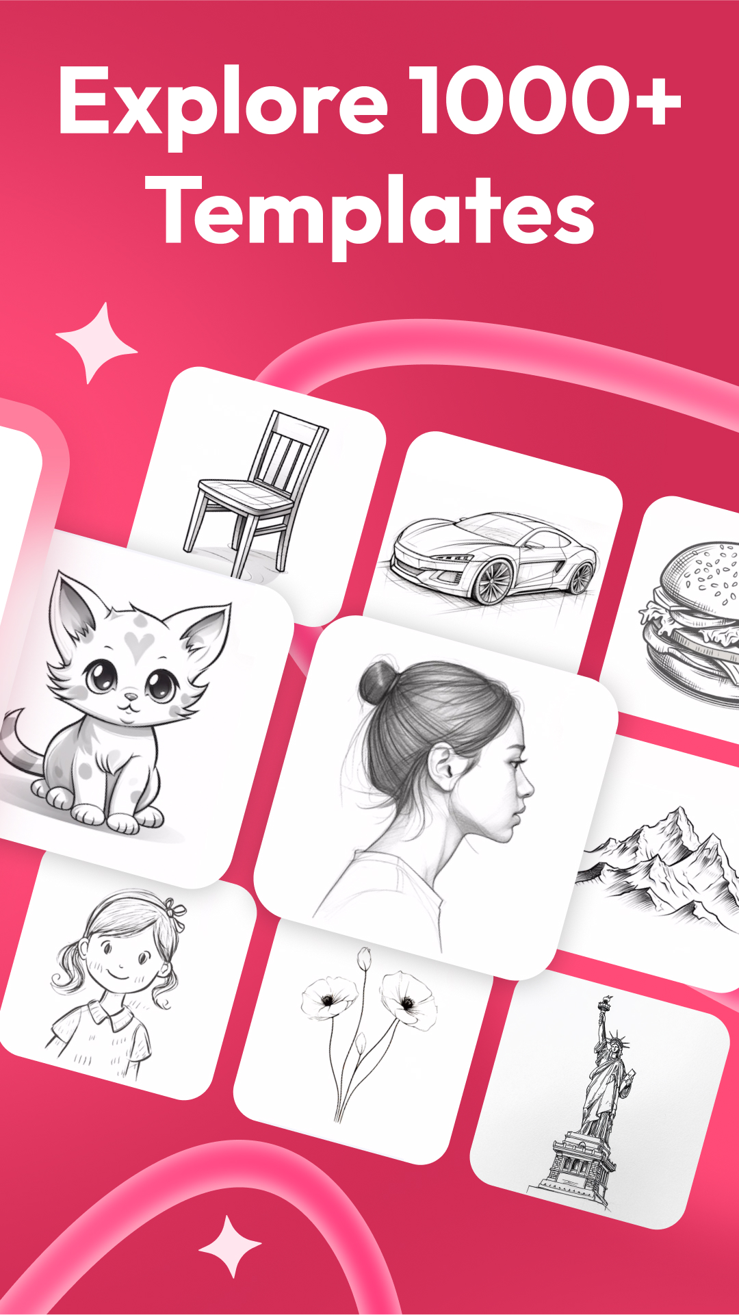 اسکرین شات 5 برنامه AR Drawing: Sketch & Paint