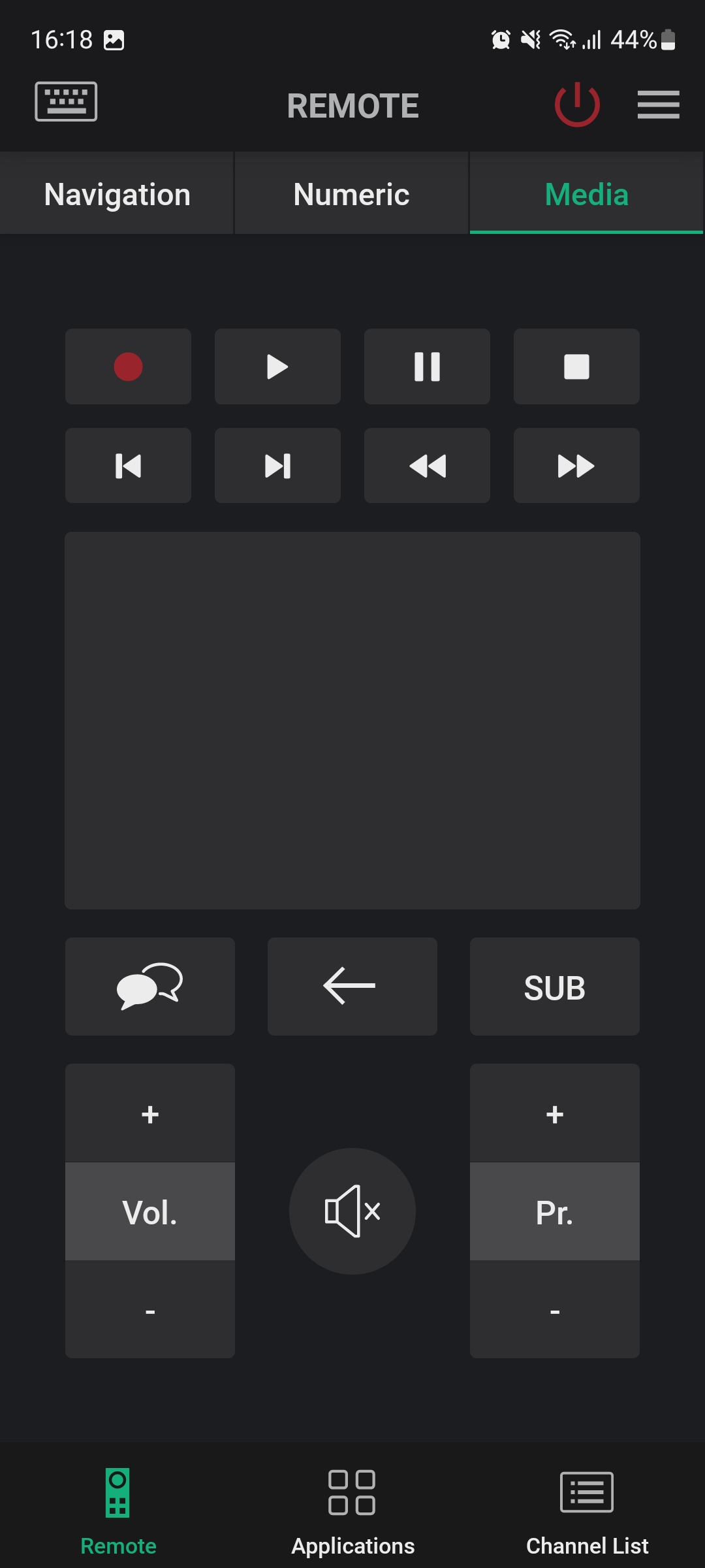 اسکرین شات 4 برنامه Grundig Smart Remote