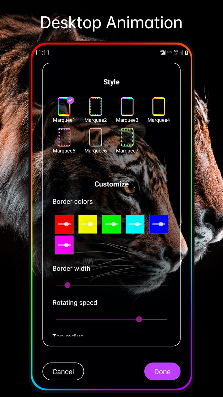 اسکرین شات 7 برنامه Horoscope Launcher - star sign