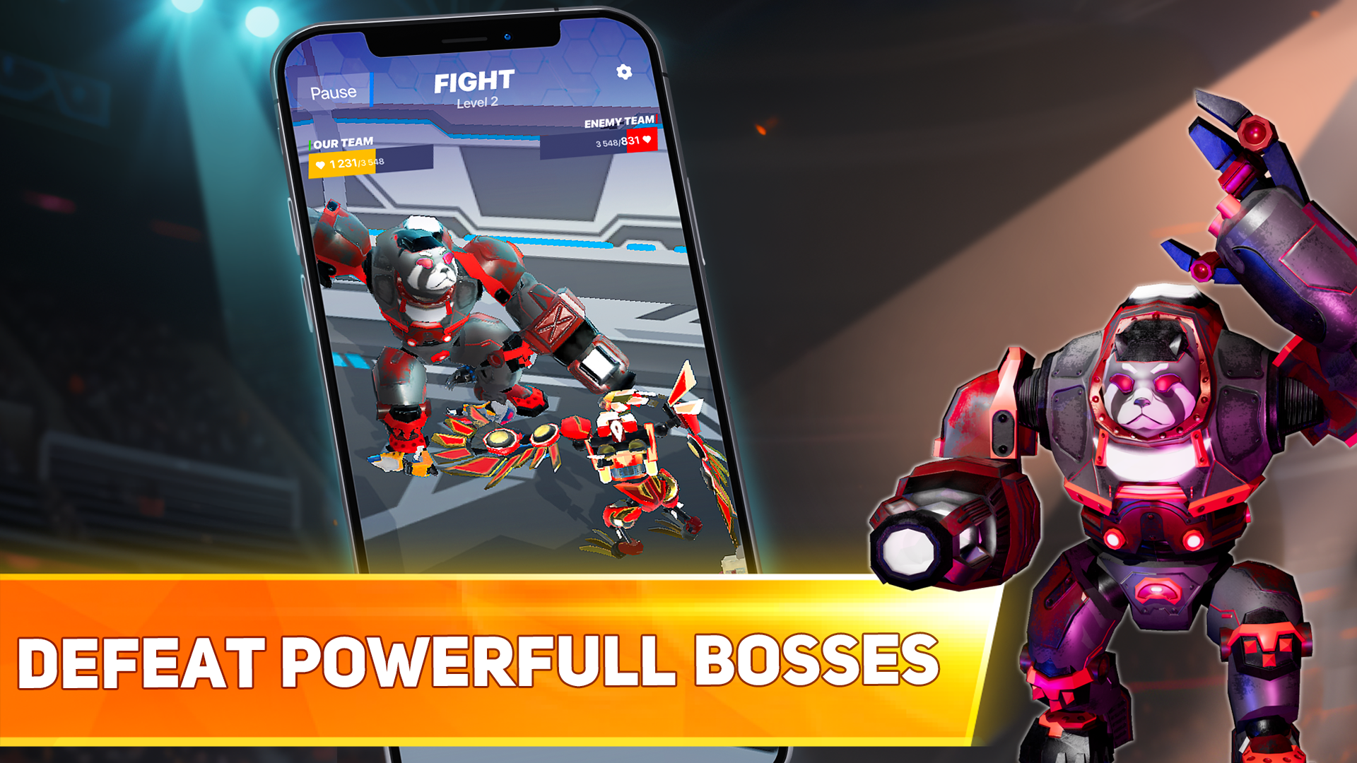 اسکرین شات 2 بازی Armored Merge: Mech Arena