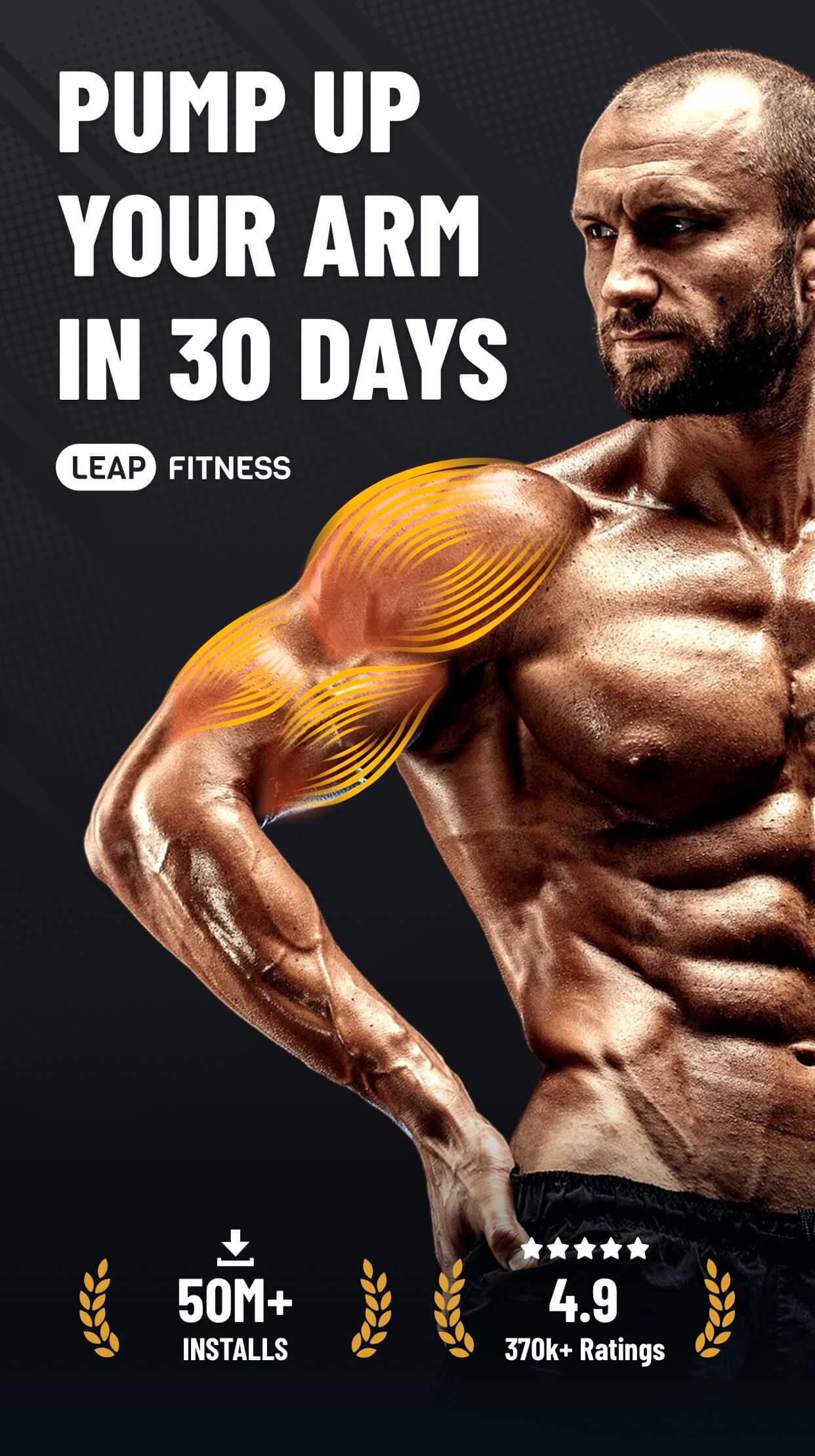 اسکرین شات 1 برنامه Arm Workout - Biceps Exercise