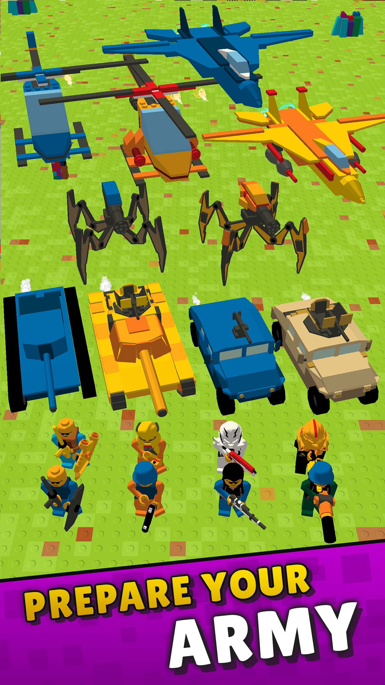 اسکرین شات 2 بازی Toys War 3D: Island Battle