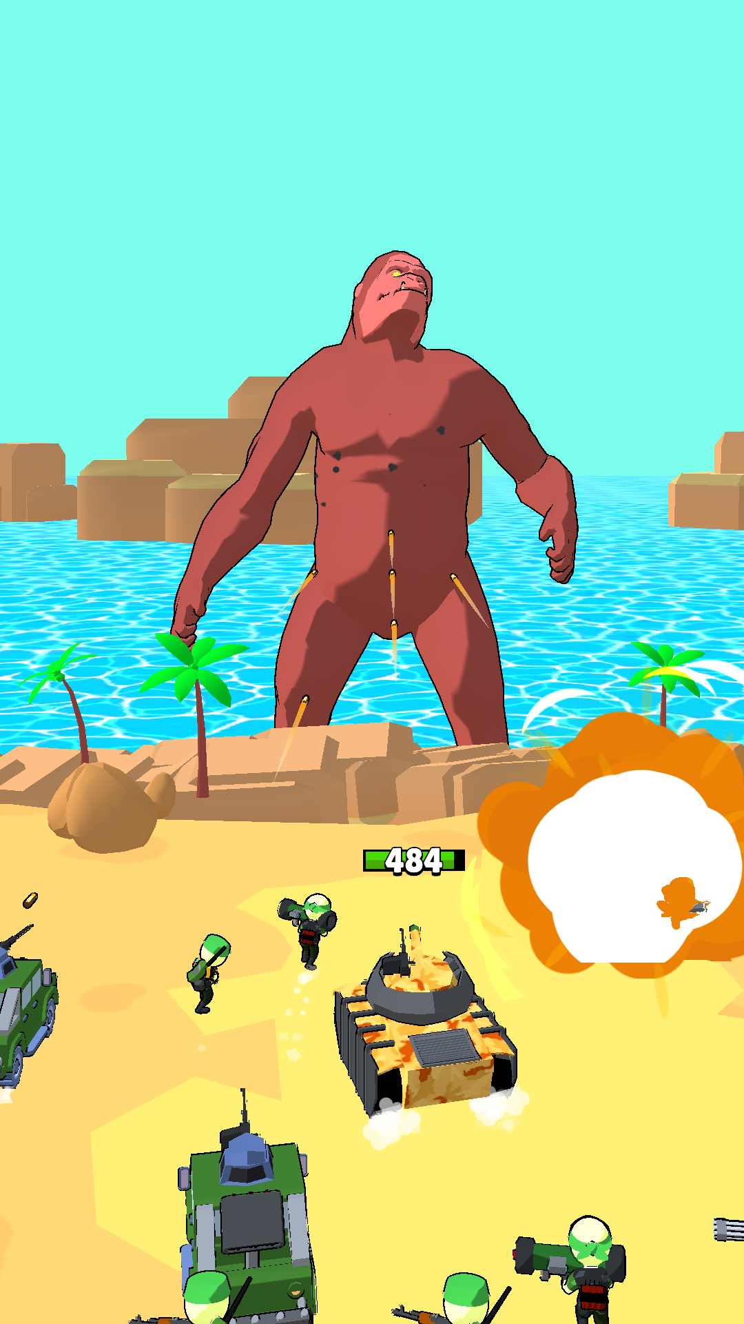 اسکرین شات 5 بازی Army Merge: Tank Master