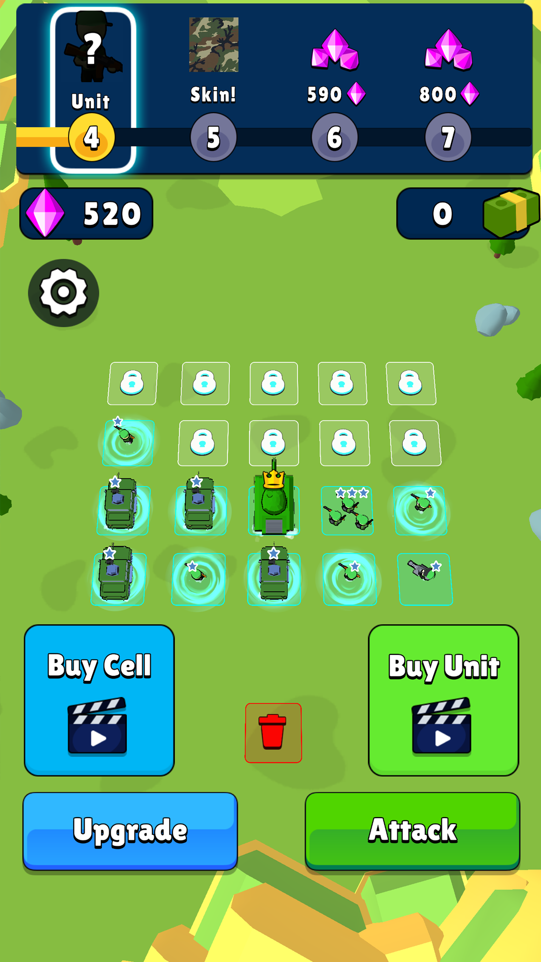 اسکرین شات 2 بازی Army Merge: Tank Master