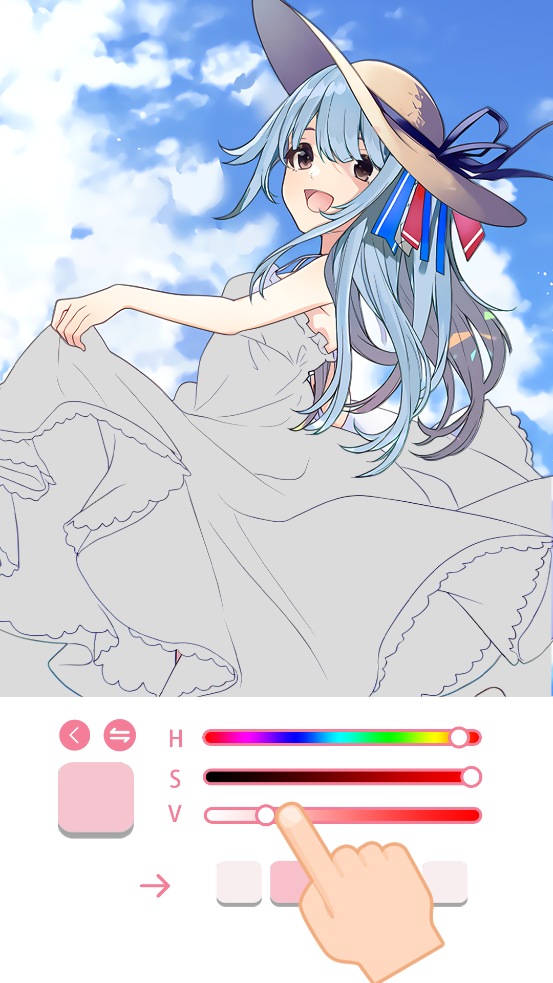 اسکرین شات 6 بازی Anime Art