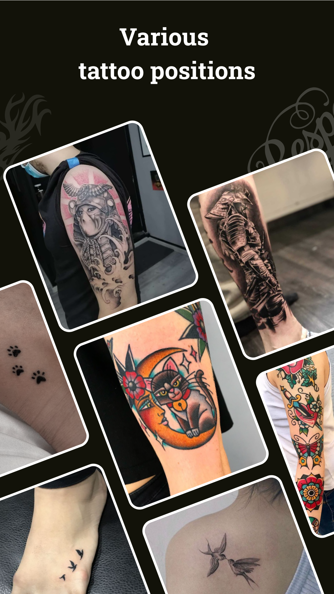 اسکرین شات 7 برنامه Tattoo Maker - Tattoo Design