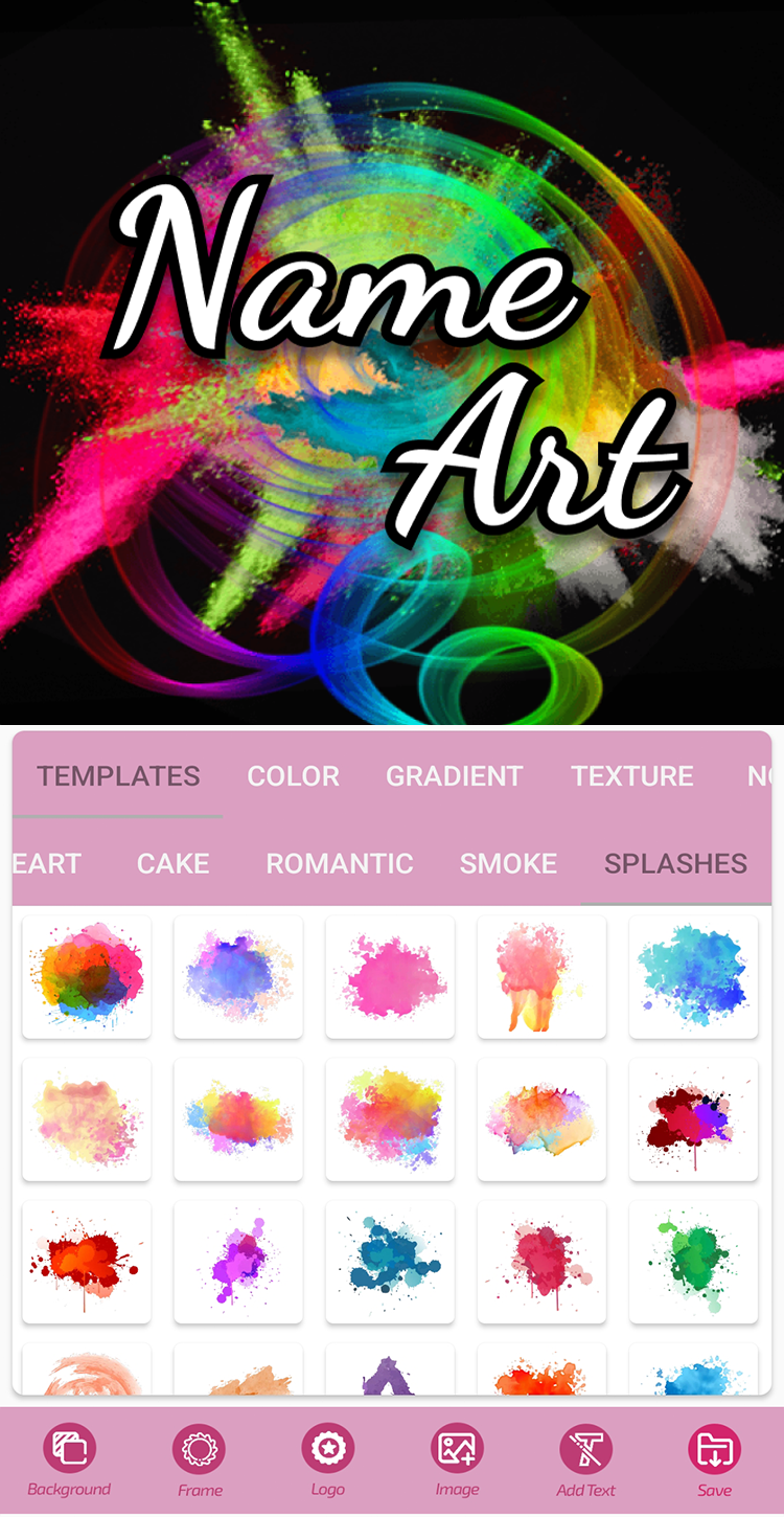 اسکرین شات 4 برنامه Stylish Name Maker-text style