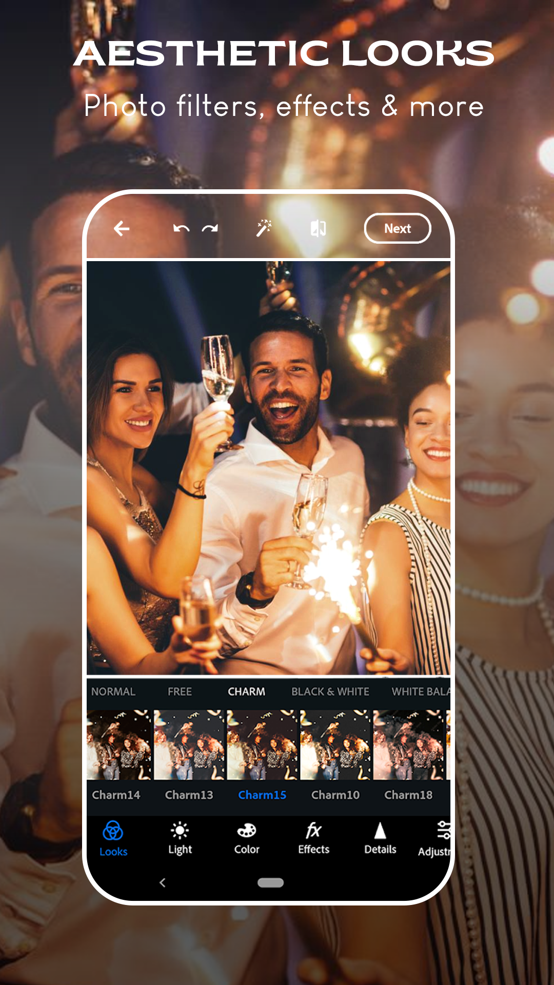 اسکرین شات 4 برنامه Hera - AI photo Editor