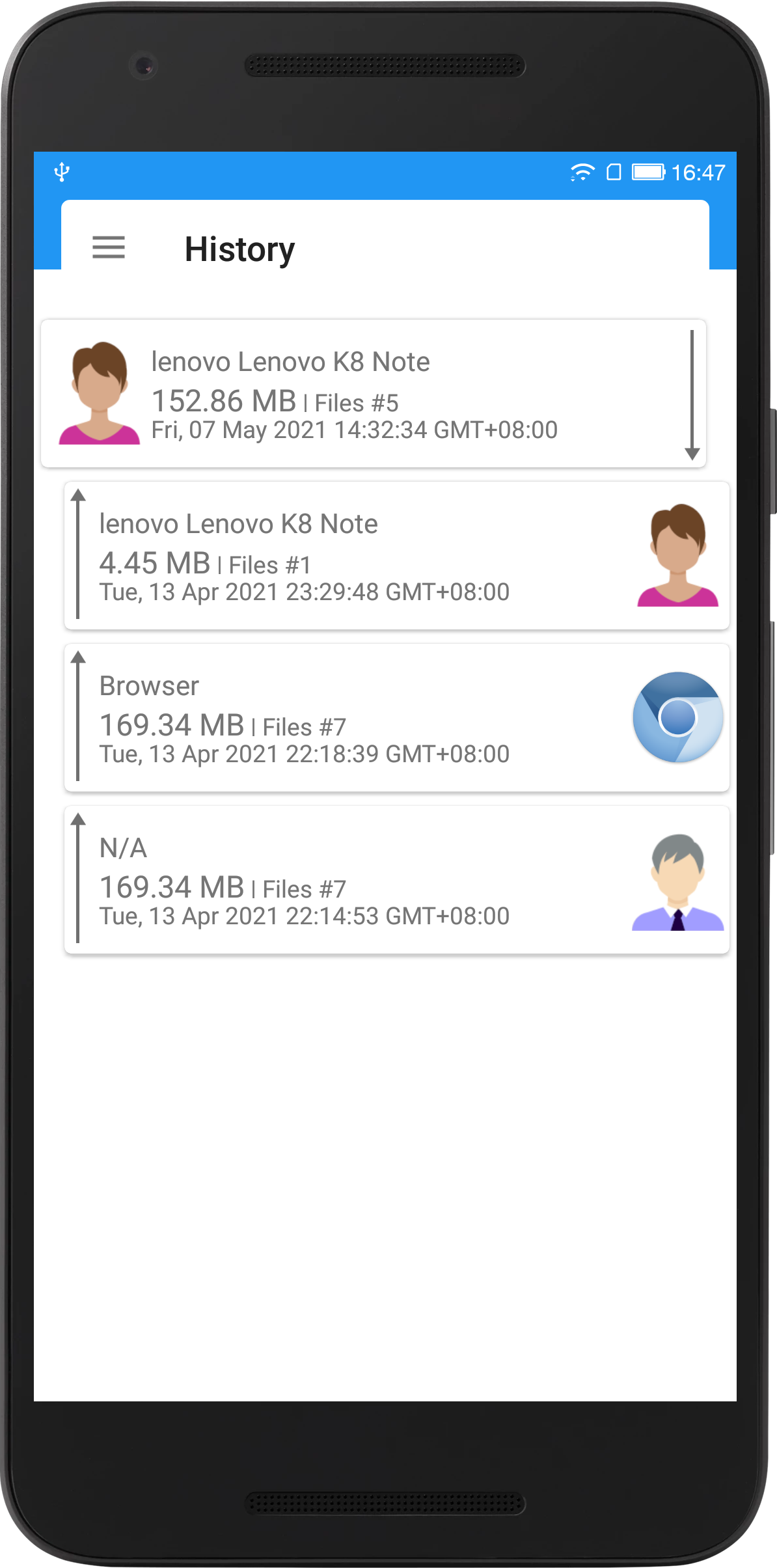 اسکرین شات 6 برنامه ShareIt (Share File, APK Fast)