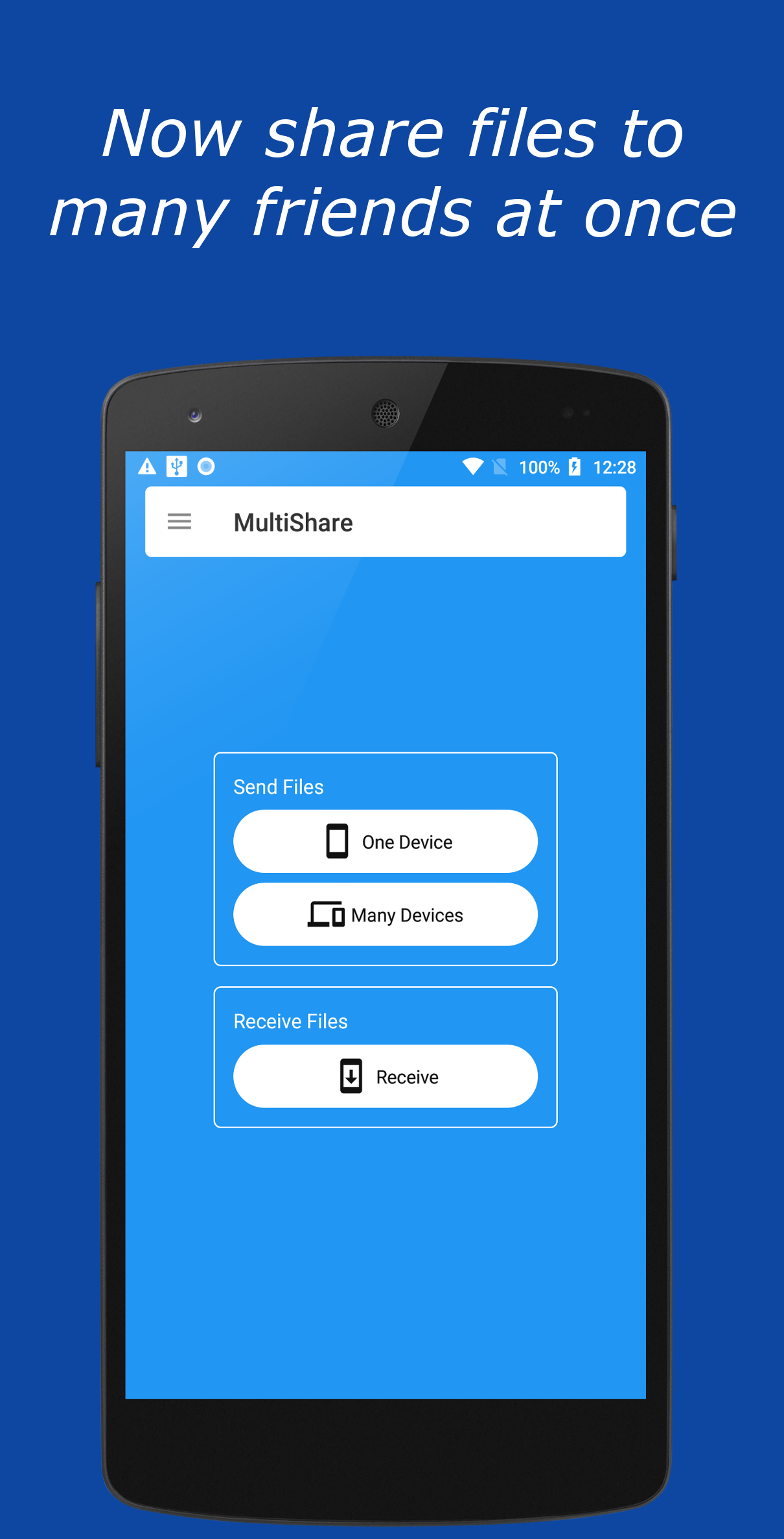 اسکرین شات 1 برنامه ShareIt (Share File, APK Fast)