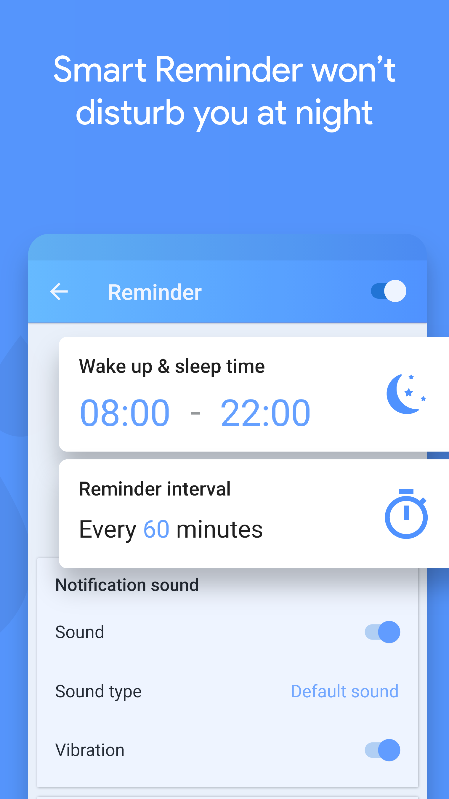 اسکرین شات 2 برنامه Drink Water Reminder & Tracker