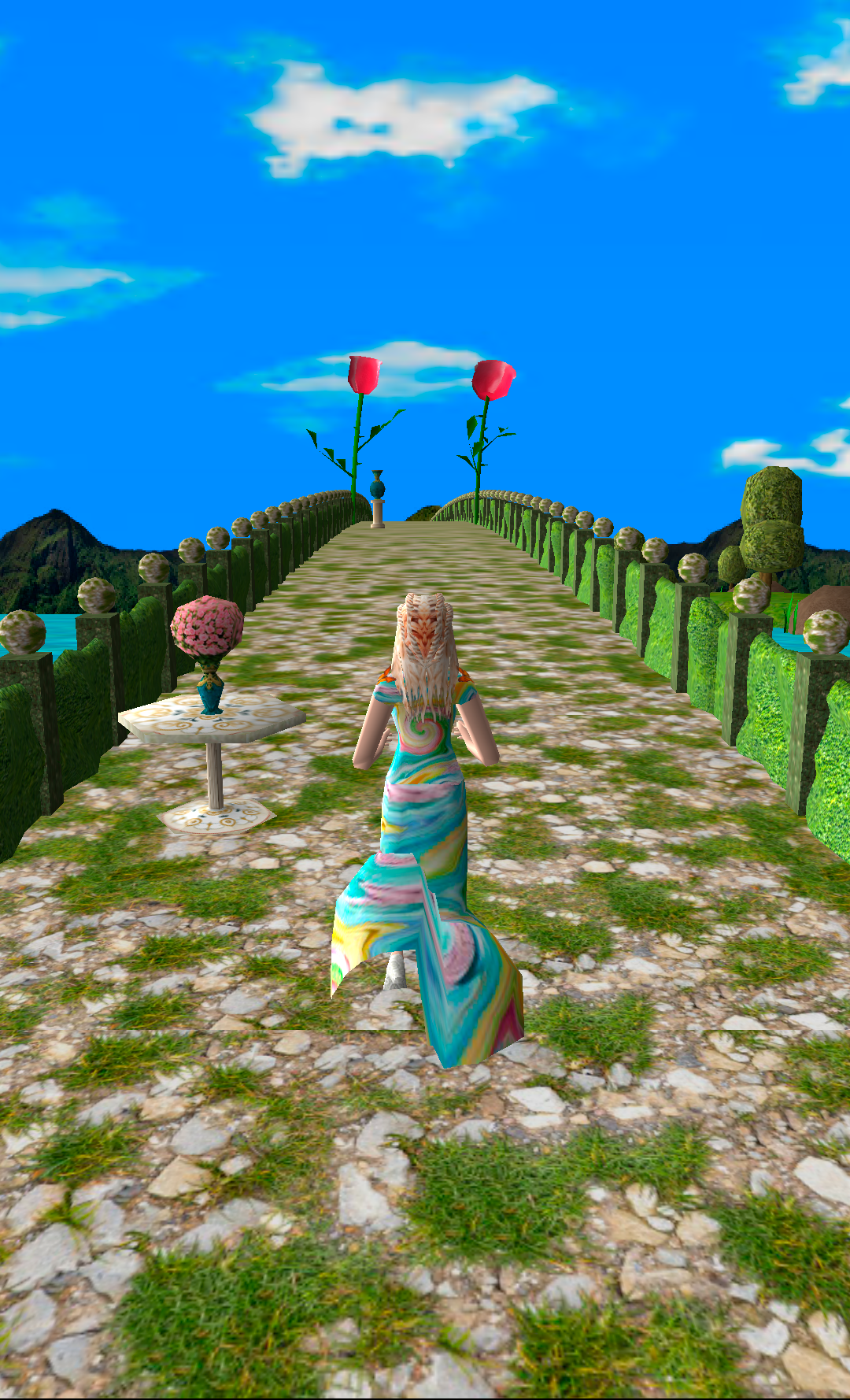 اسکرین شات 1 بازی Princess runner. Endless bridg