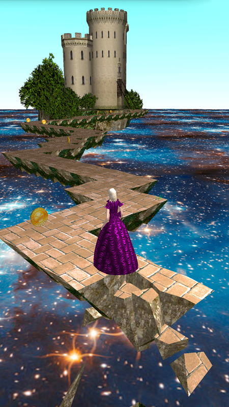اسکرین شات 3 بازی Princess Run to Temple