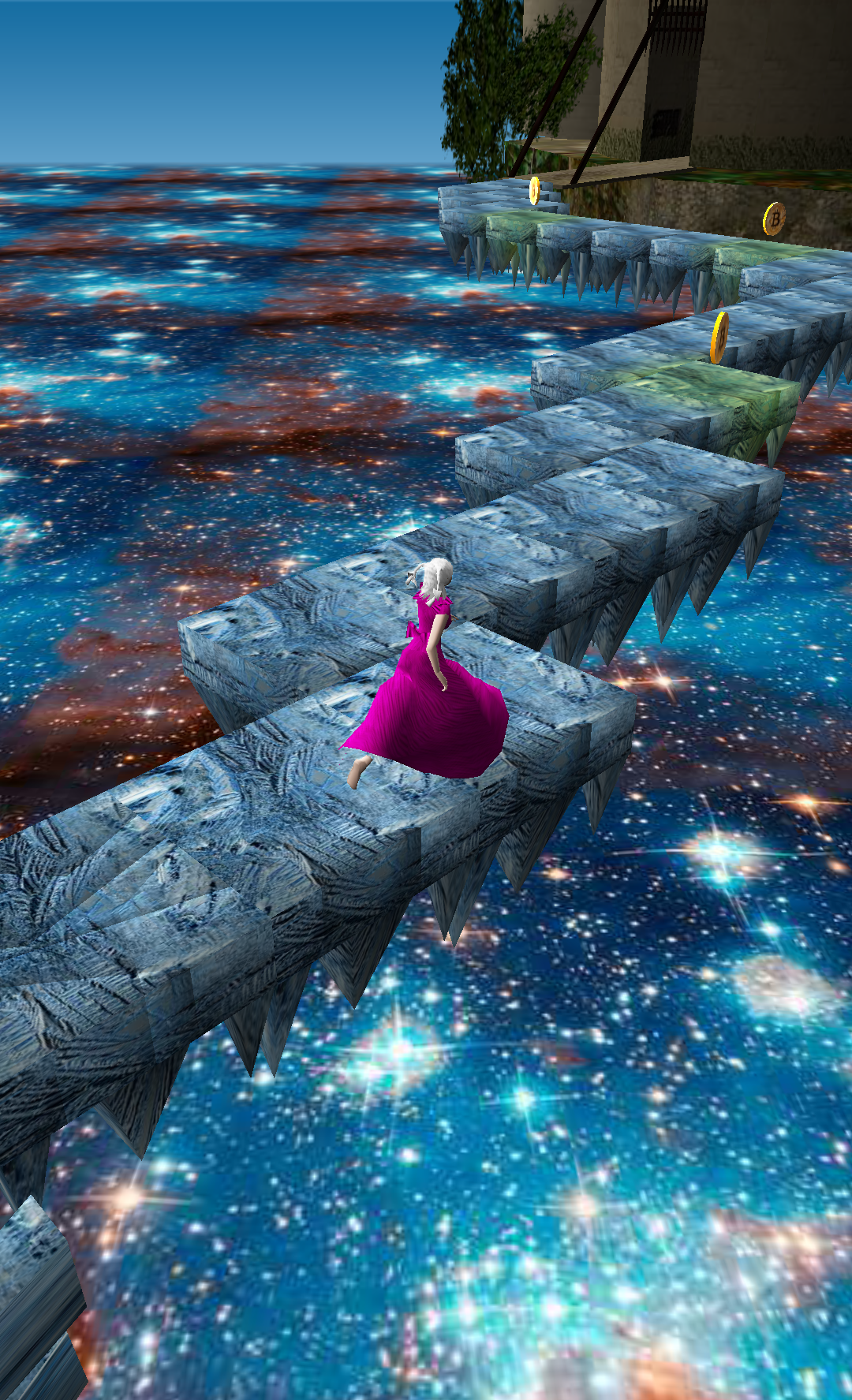 اسکرین شات 1 بازی Princess Run to Temple