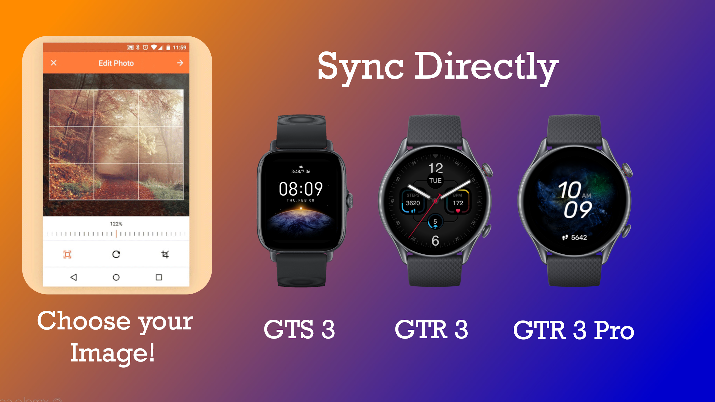 اسکرین شات 1 برنامه Amazfit GTR 4 GTS 4 WatchFaces