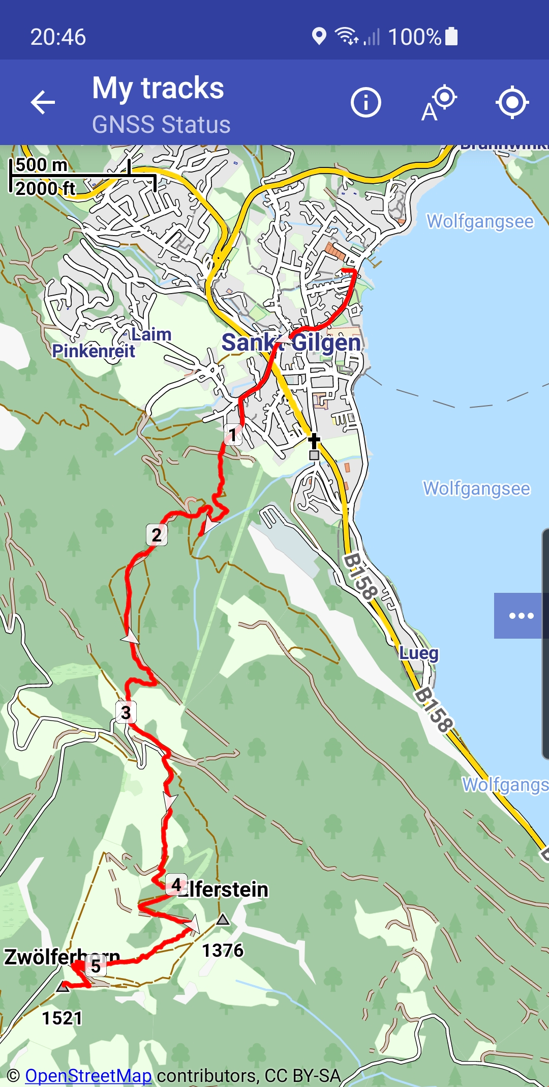 اسکرین شات 4 برنامه GNSS Status (GPS Test)