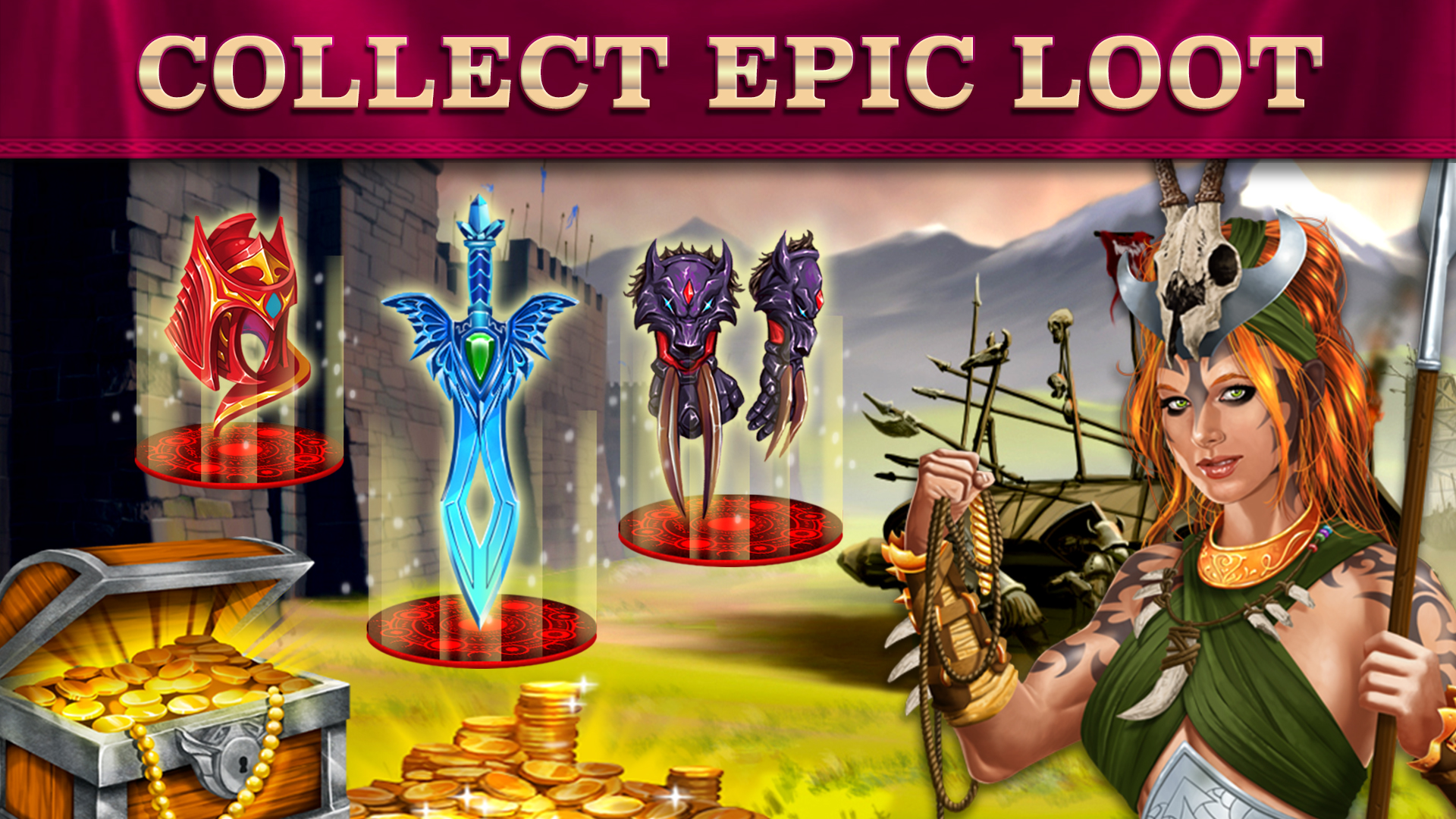 اسکرین شات 7 بازی Kingdoms at War: Hardcore PVP