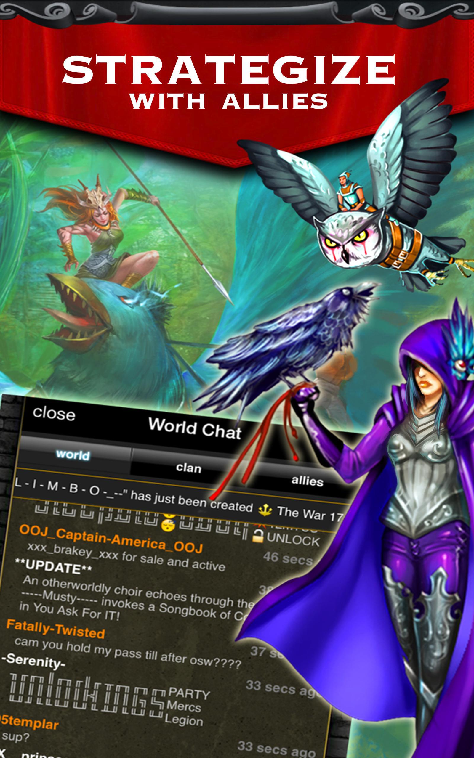 اسکرین شات 4 بازی Kingdoms at War: Hardcore PVP